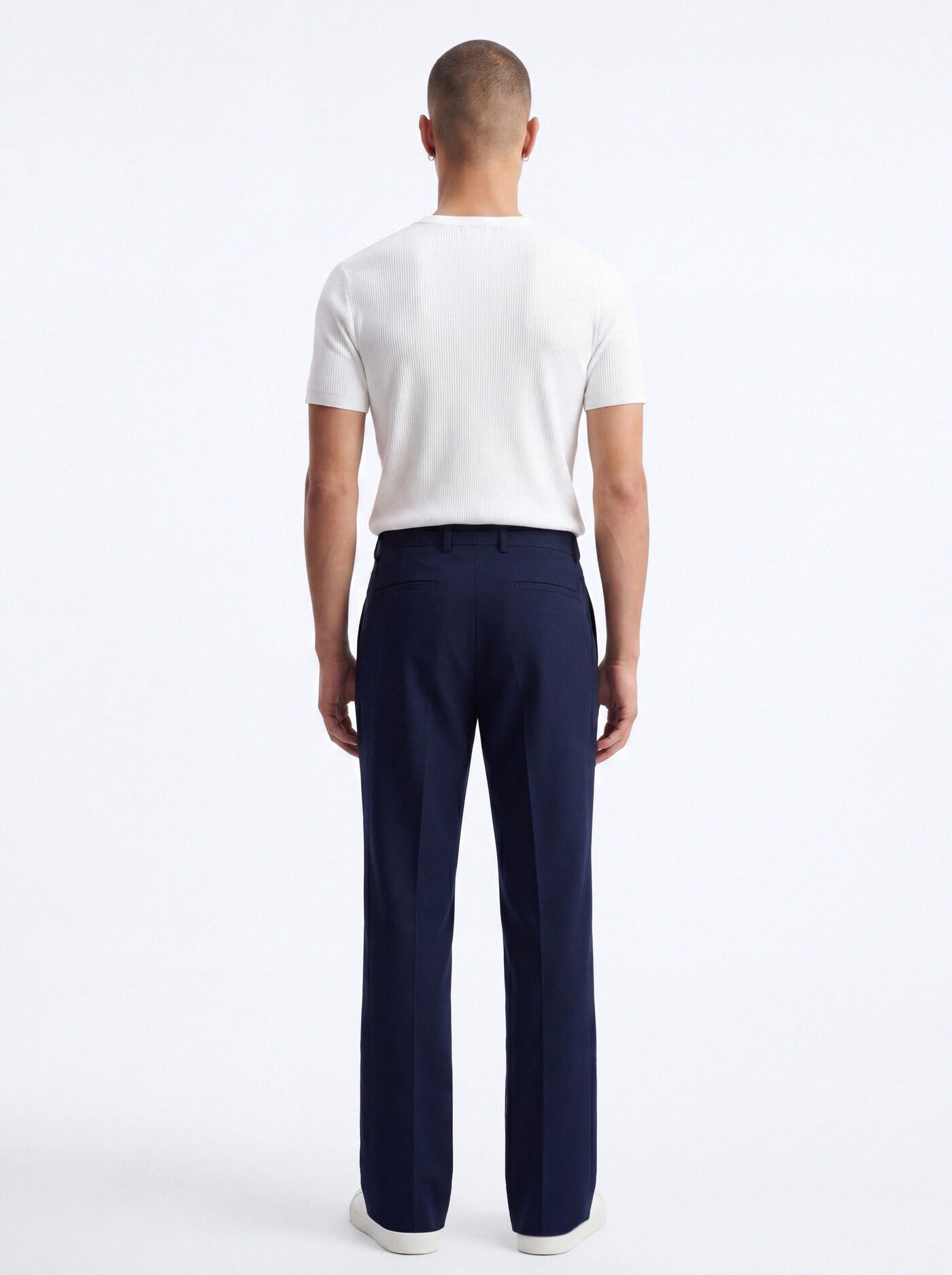 Modern Essential Slim Trouser - Navy