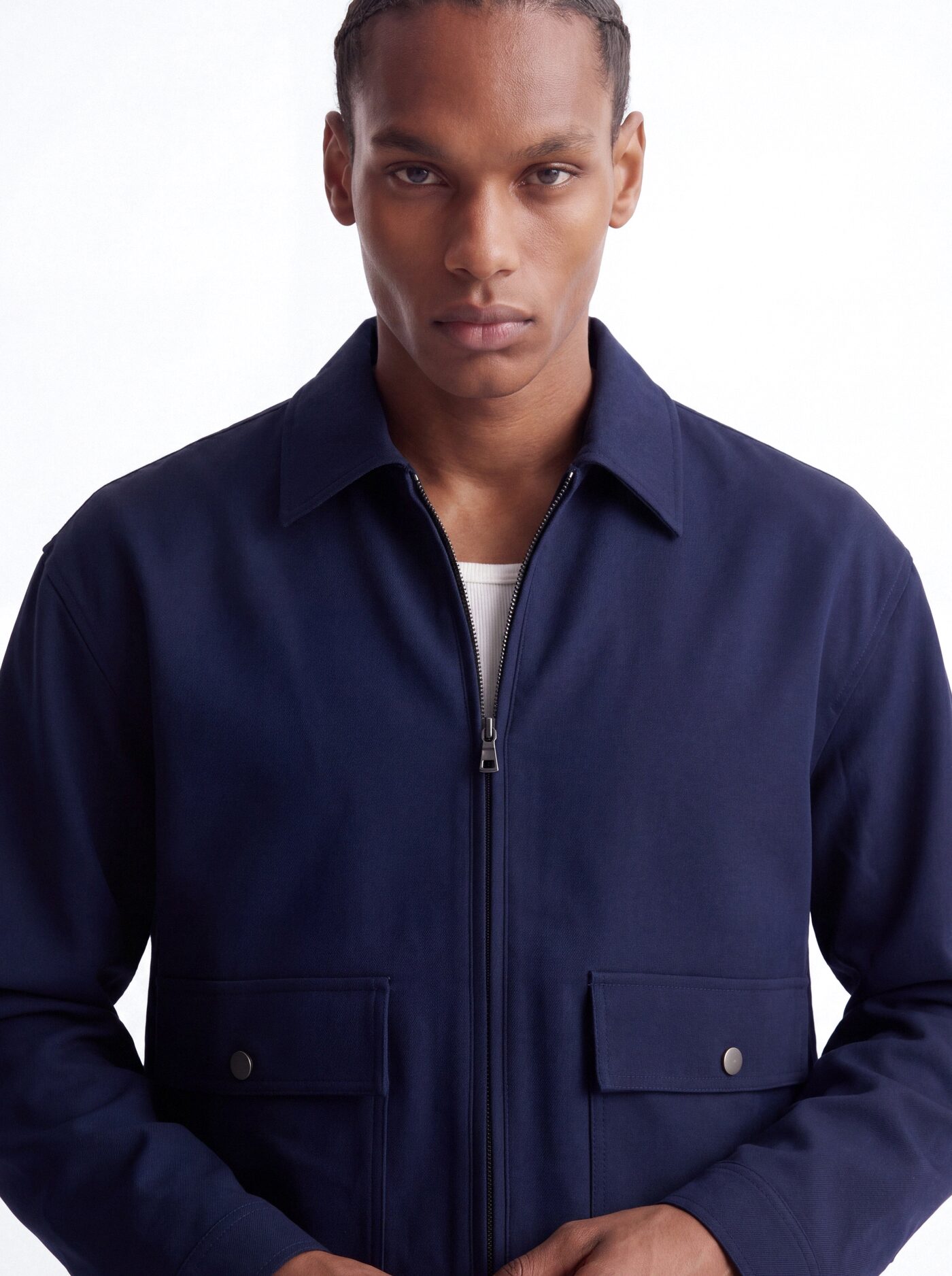 Modern Essential Jacket - Navy