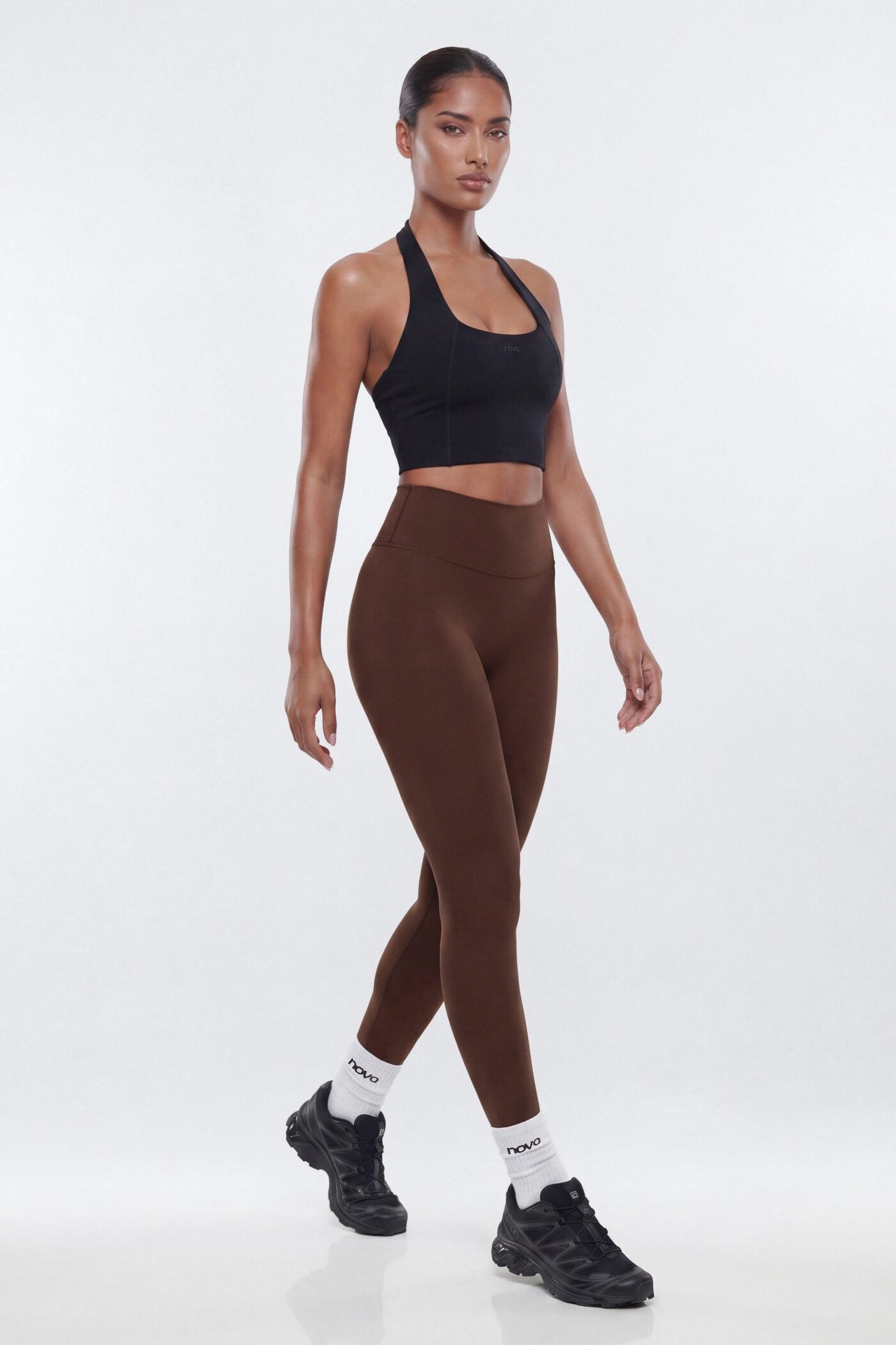 CloudForm™ Tall 31″ Invisible Scrunch Legging - Brown
