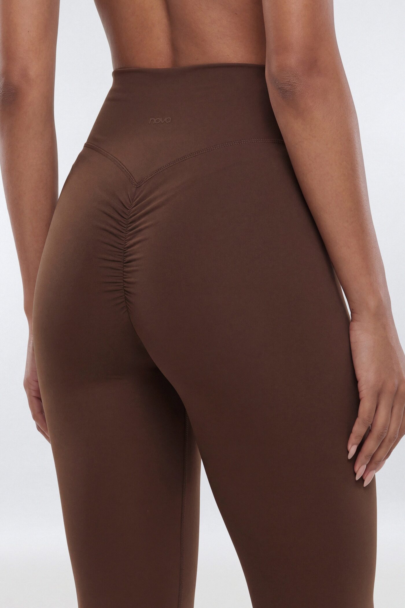 CloudForm™ Tall 31″ Invisible Scrunch Legging - Brown