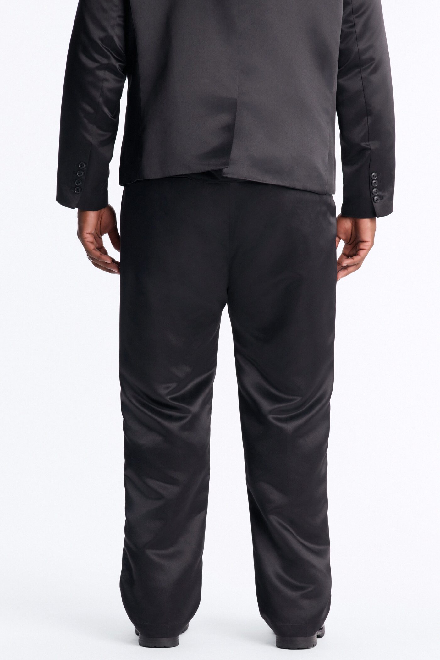Regal All Over Brooch Relaxed Trouser - Black