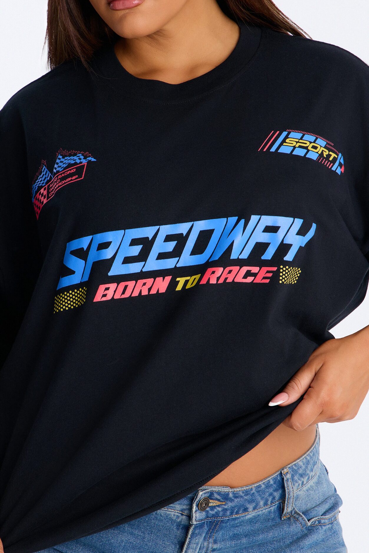 Speedway Motion T-Shirt - Black