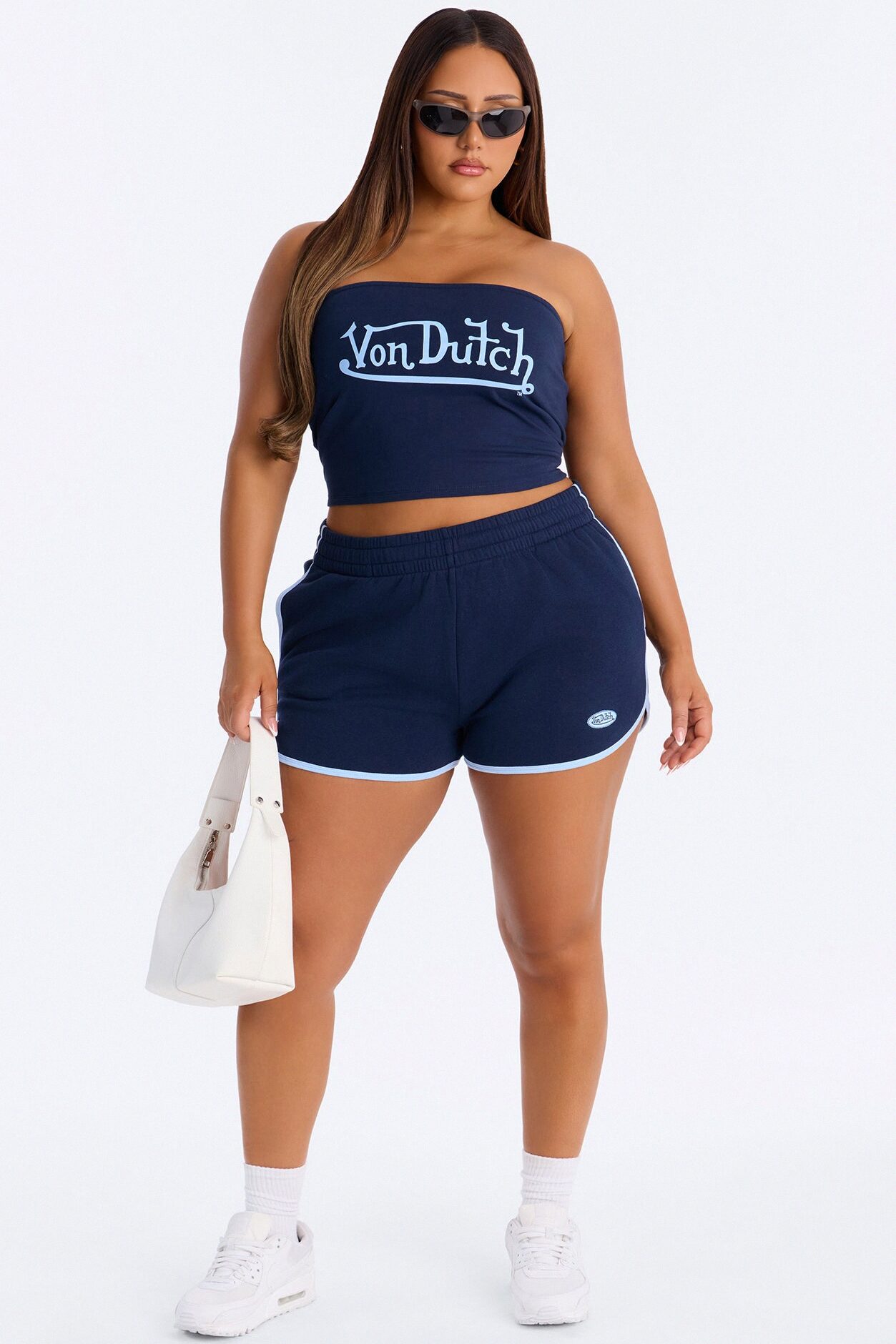 Von Dutch Americana Tube Top - Navy