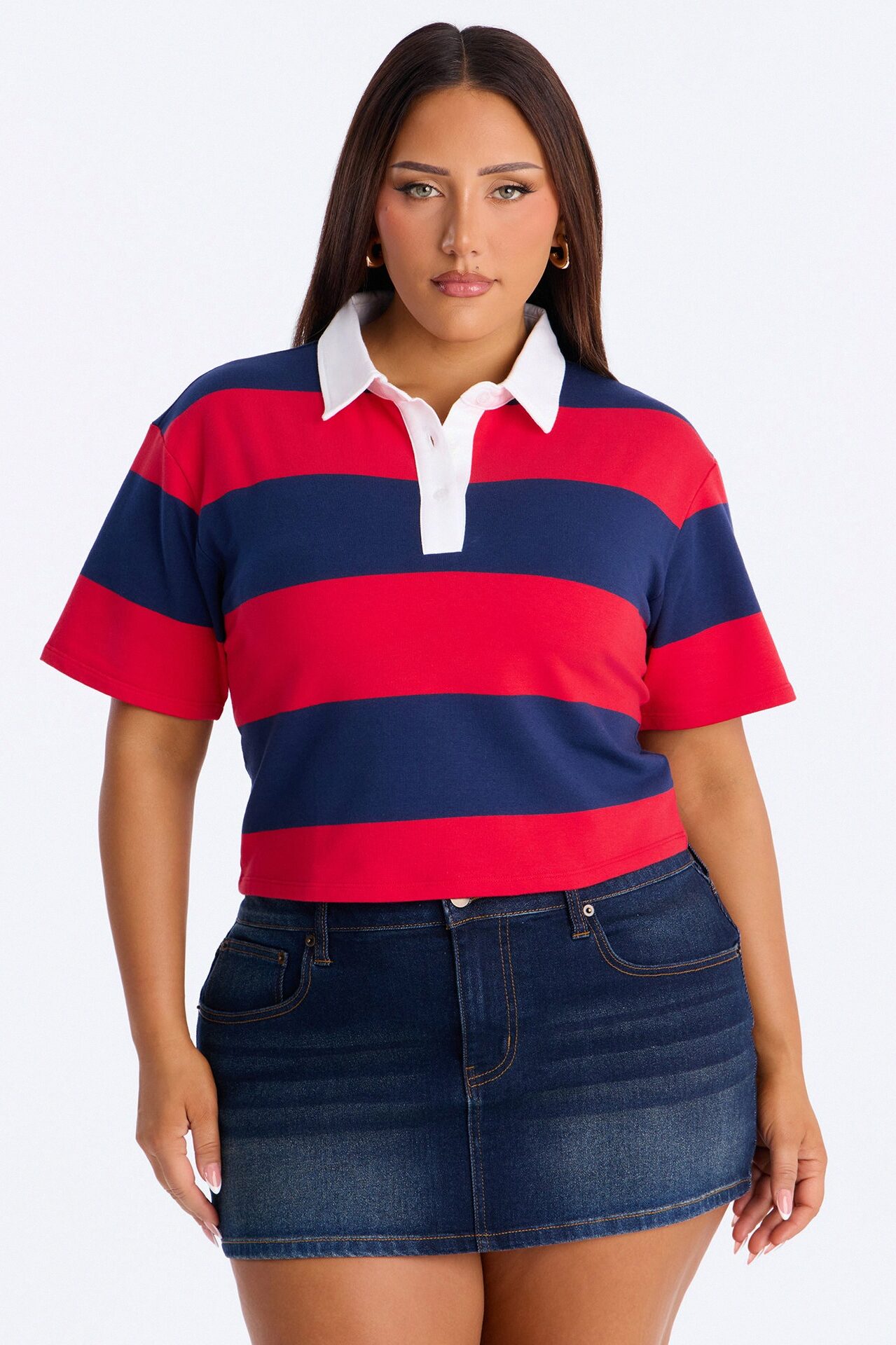Sporty Era Polo Shirt - Red/combo