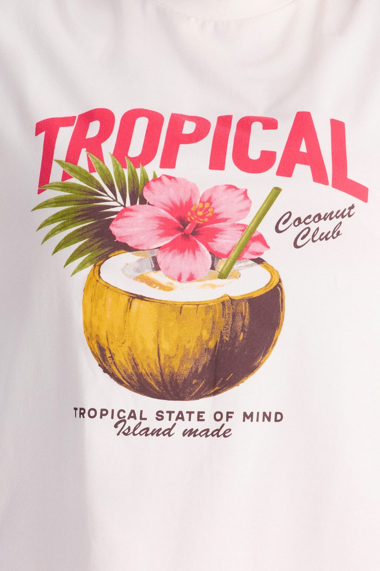 Tropical State Of Mind Short Set - Pink/combo
