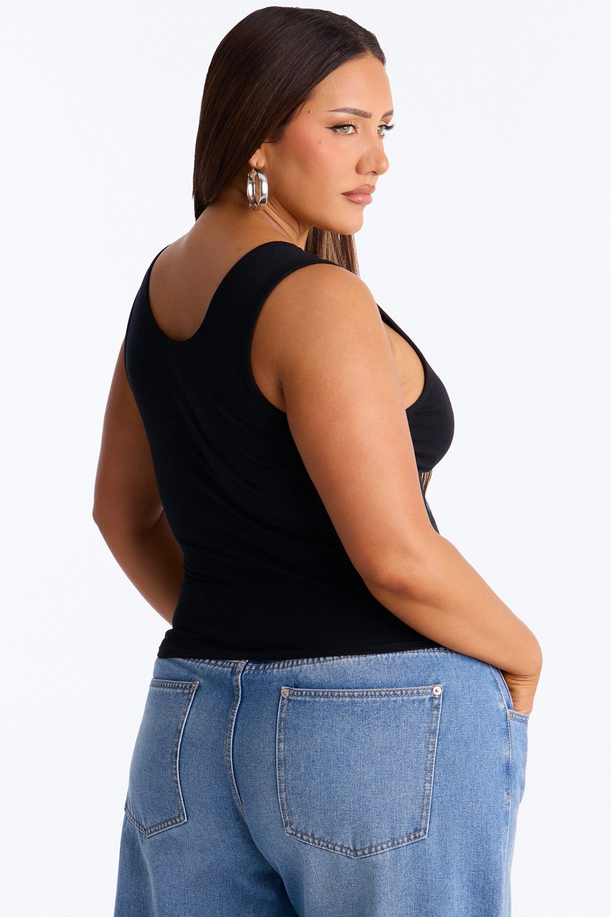 Metallica Crop Tank - Black