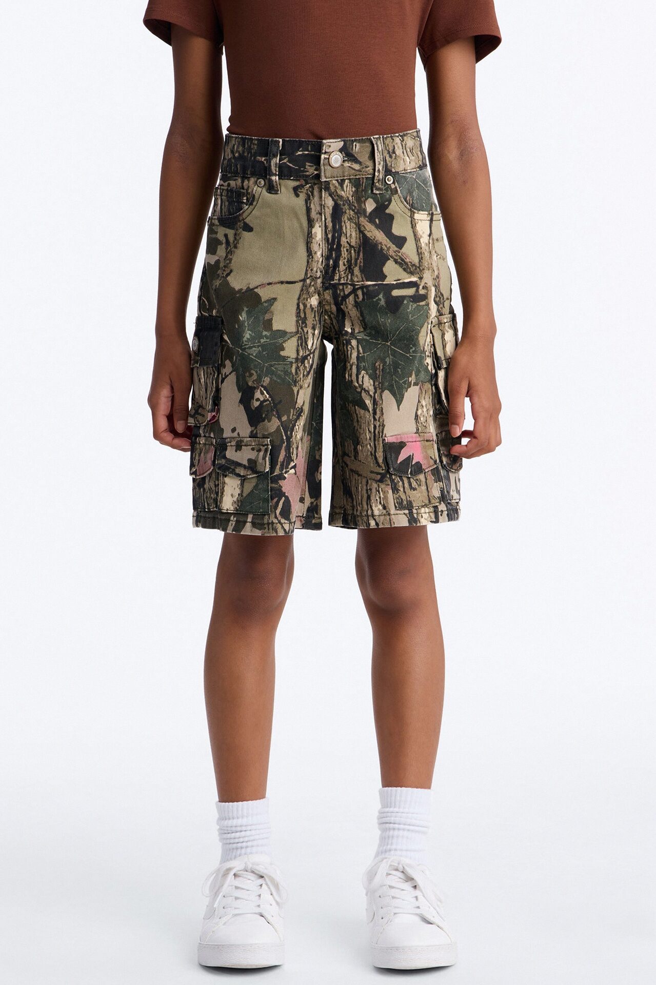 Mini Mara Tree Camo Jorts - Camouflage