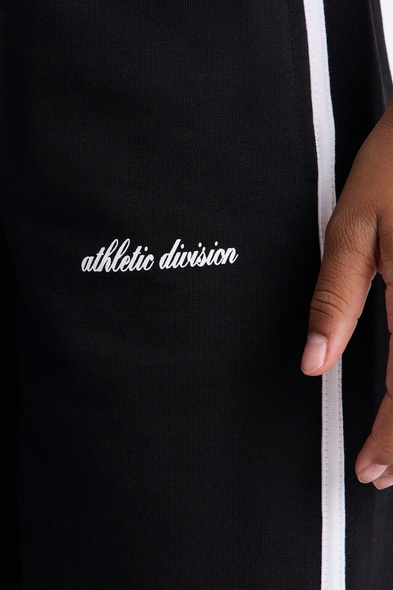 Mini Athletic Division Pant Set - Black