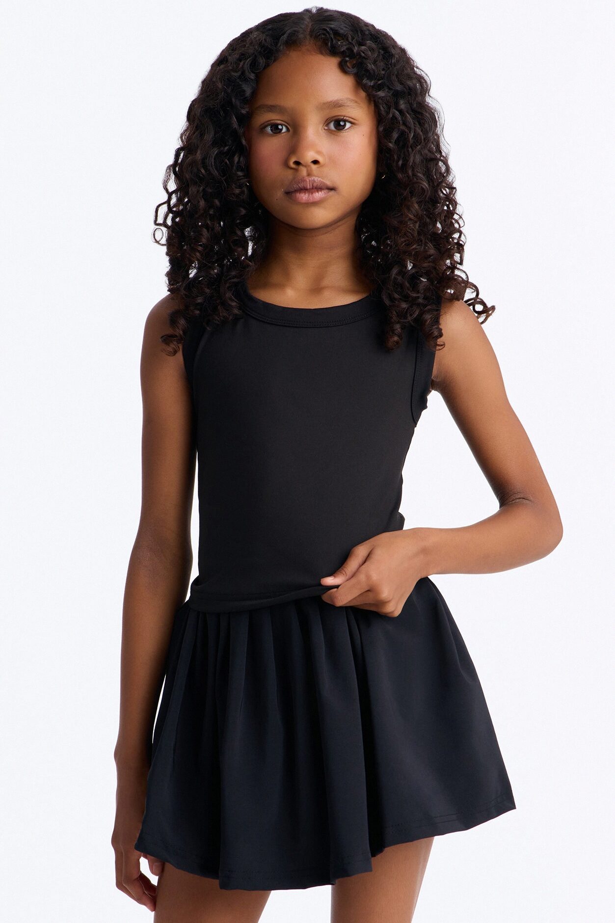 Mini Keeping Score Active Skort Set - Black