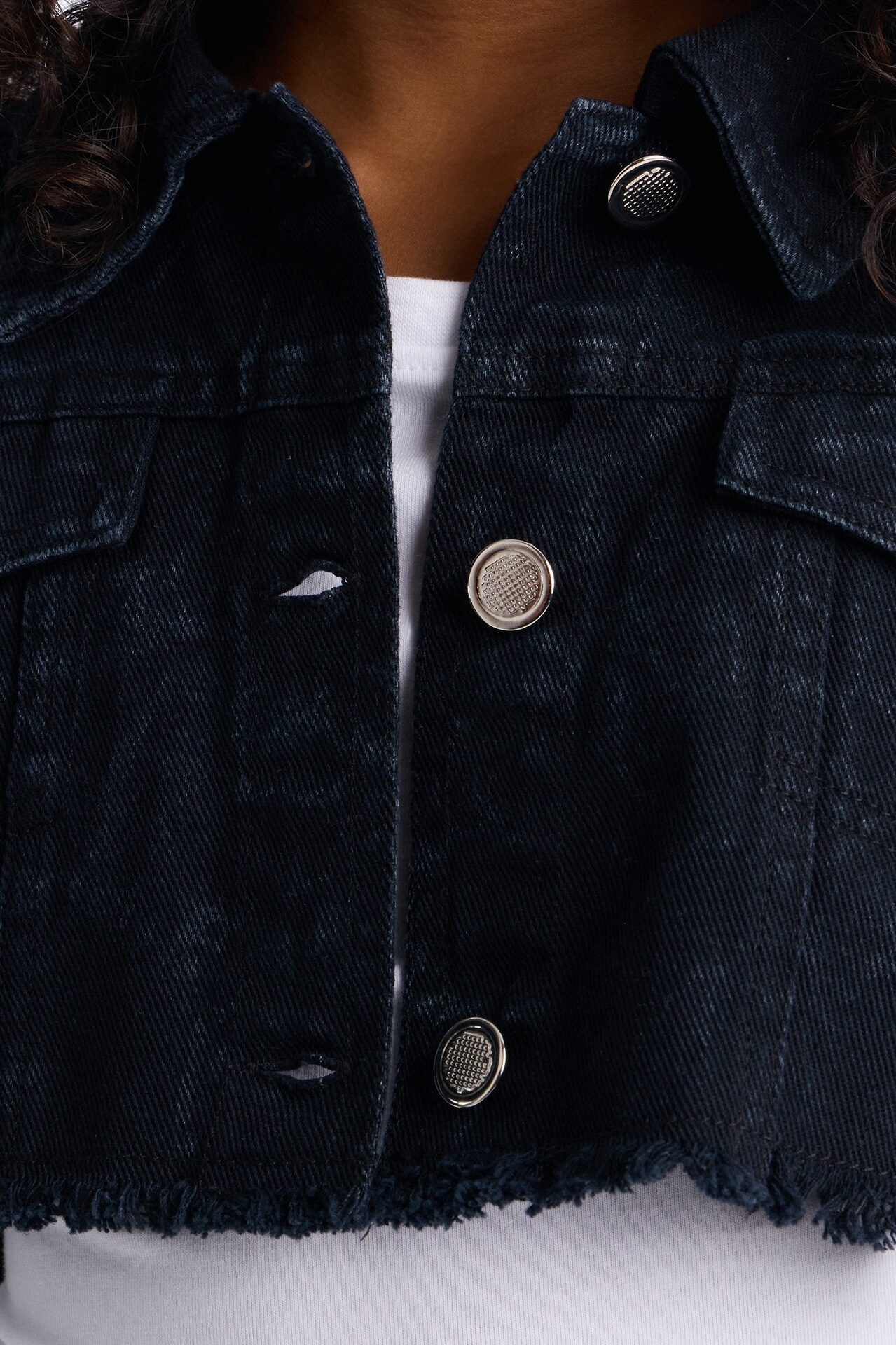 Mini Just Can't Stop Denim Jacket - Black Wash