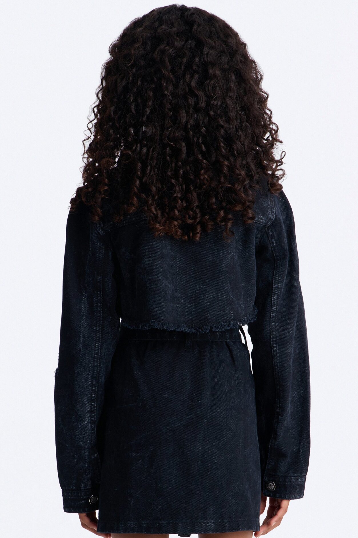 Mini Just Can't Stop Denim Jacket - Black Wash
