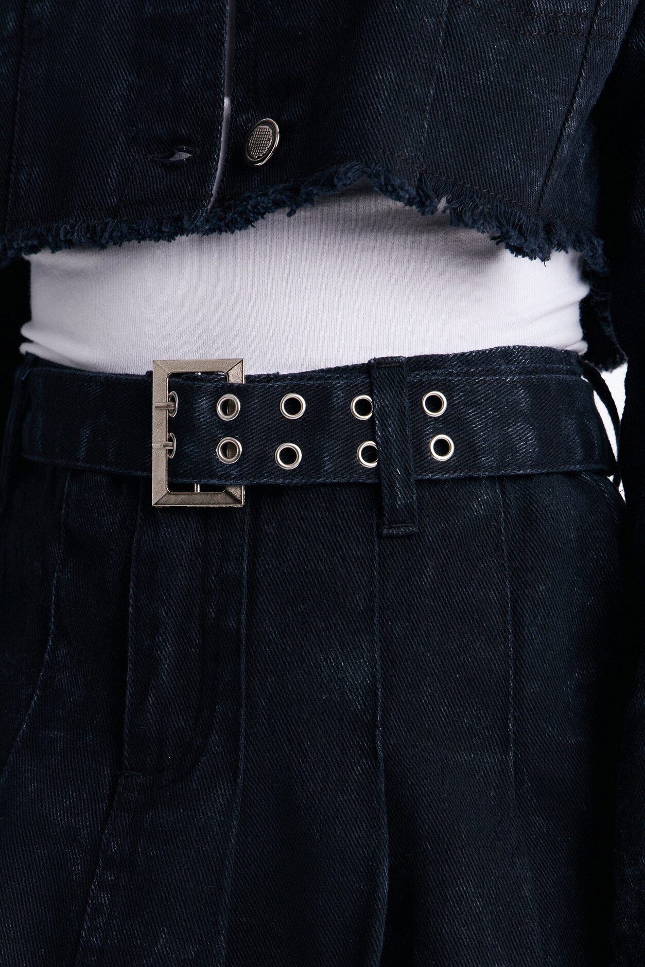 Mini Just Can't Stop Denim Skirt - Black Wash