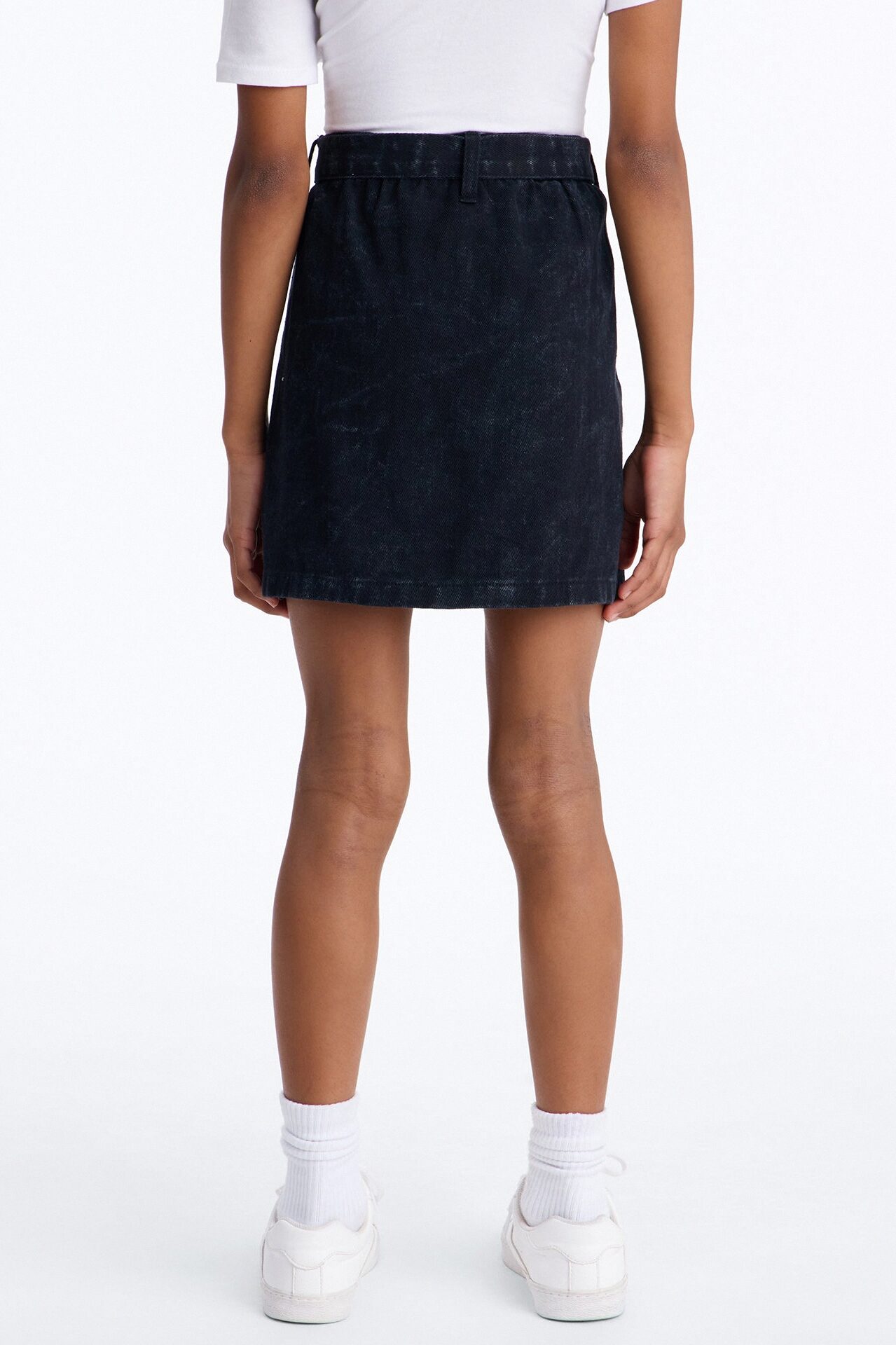 Mini Just Can't Stop Denim Skirt - Black Wash