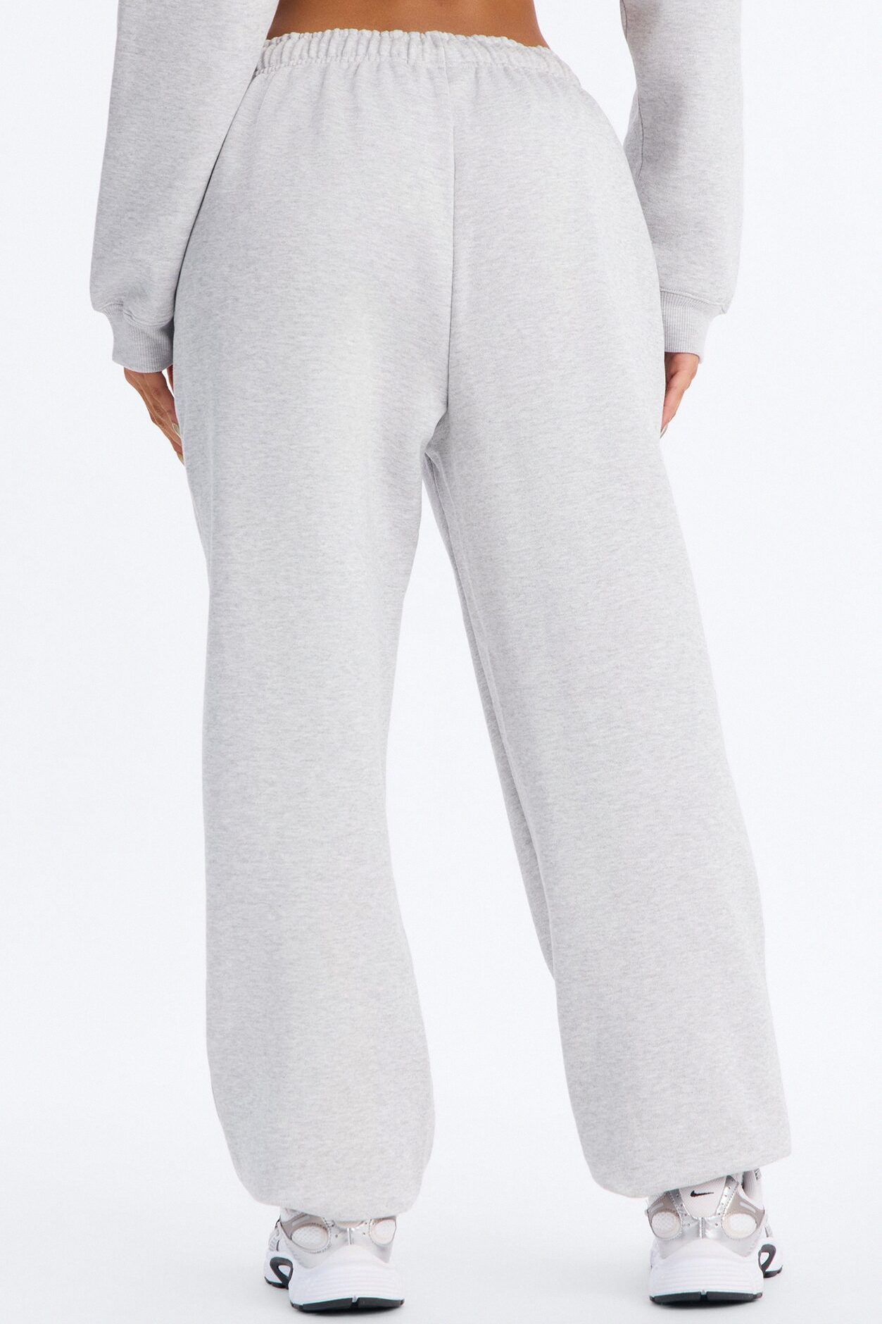 Libby Fleece Jogger Sweatpant - Heather Grey