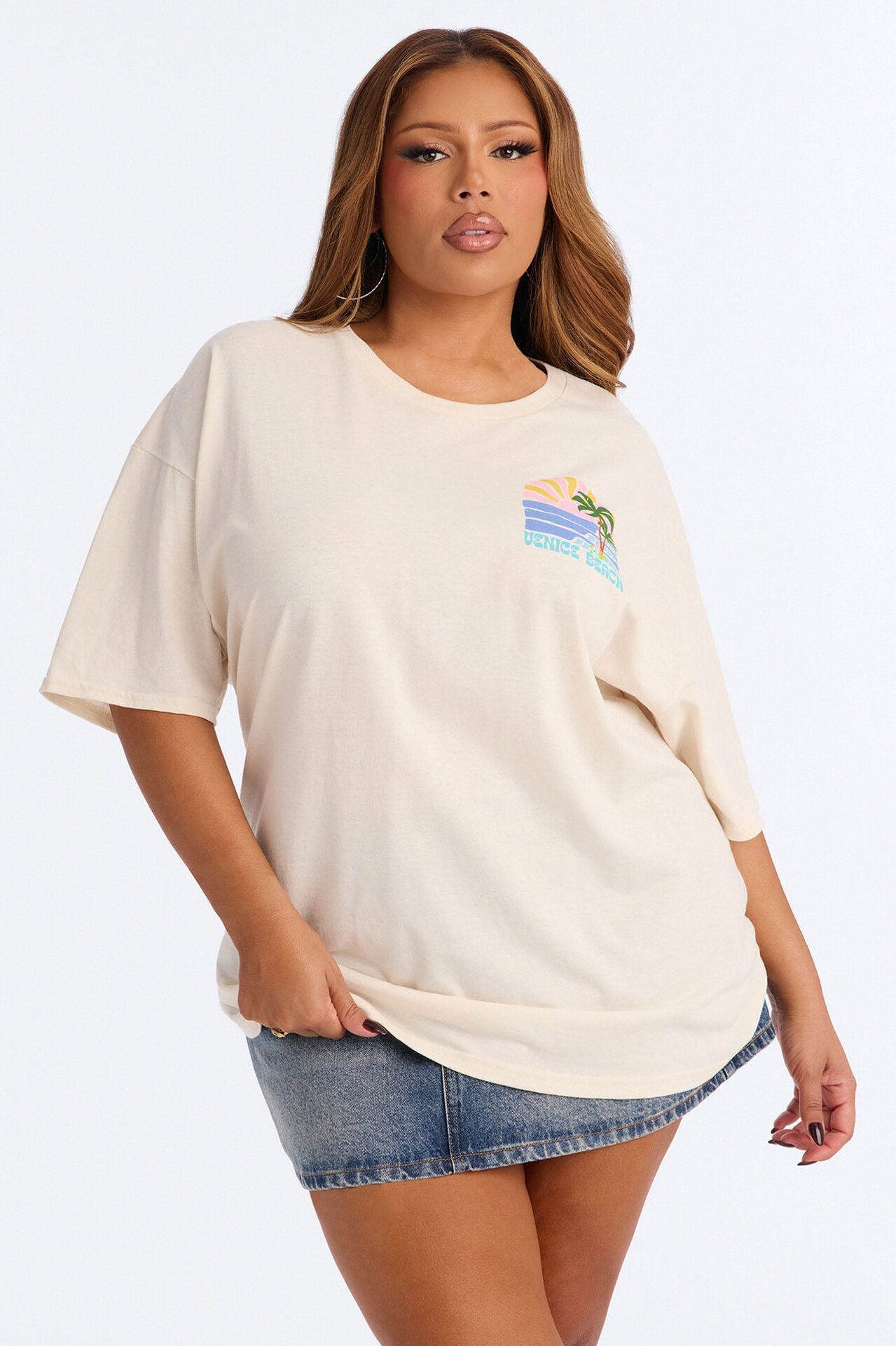 Venice Beach Summer Forever T-Shirt - Off White