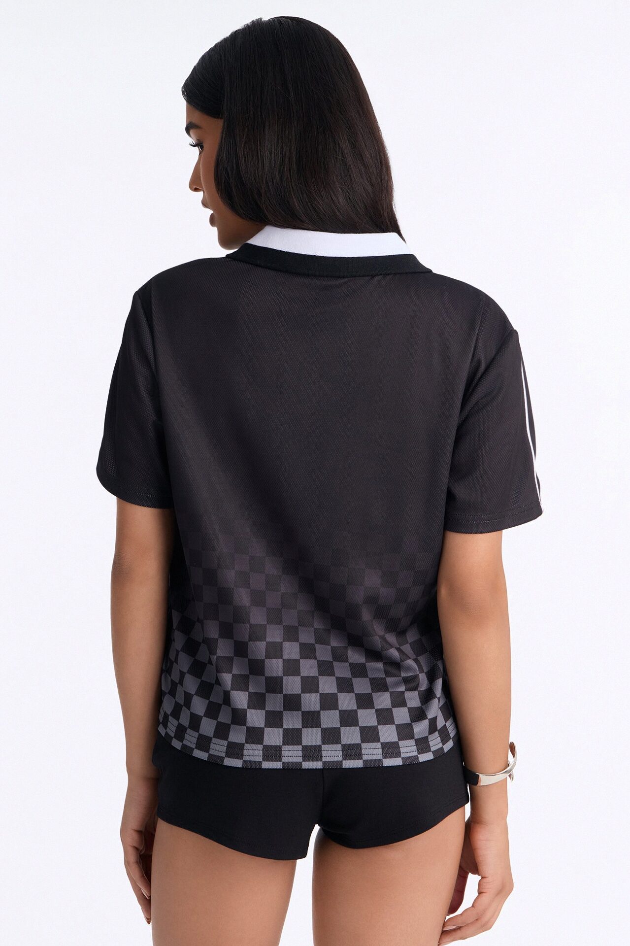 Umbro Checkered Athletic Soccer Jersey - Black