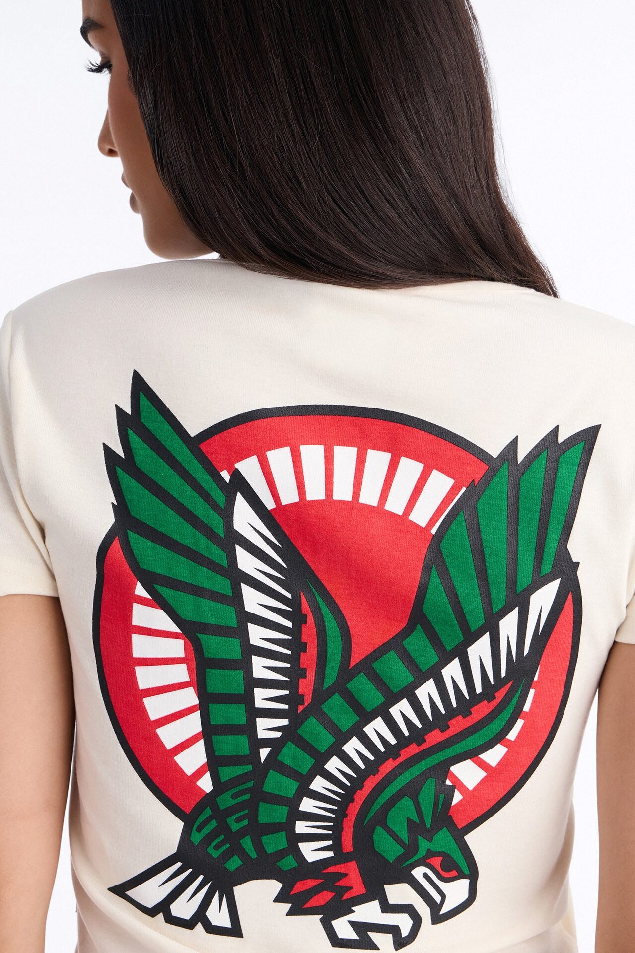 FIFA Mexico Elite Squad Cropped Tee - Cream