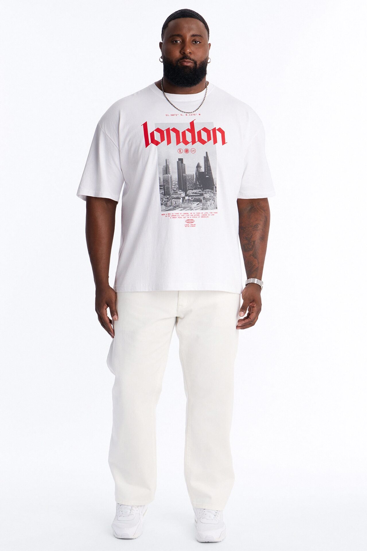 London Short Sleeve Tee - White