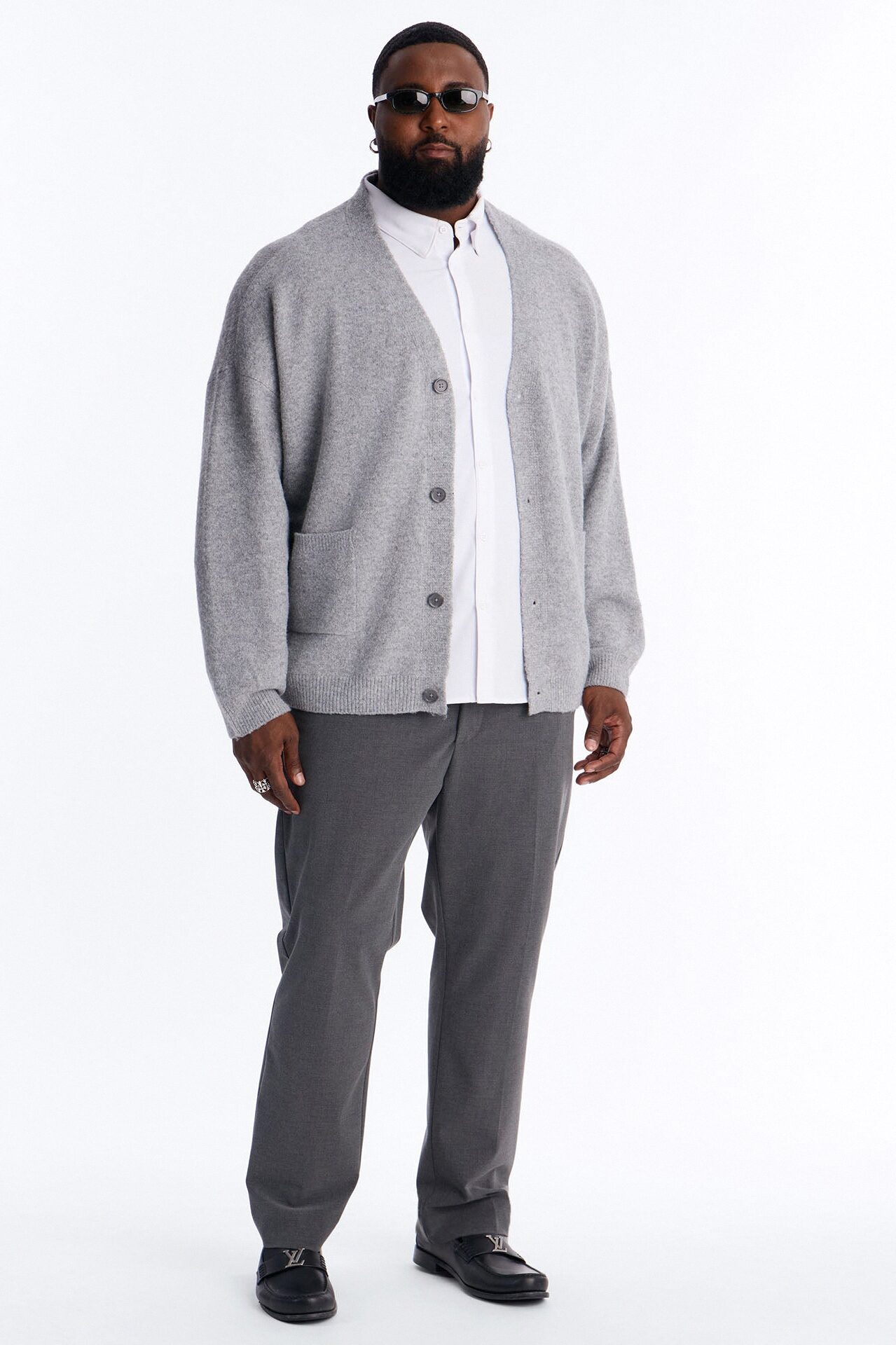 Windsor Luxe Slim Trouser - Charcoal
