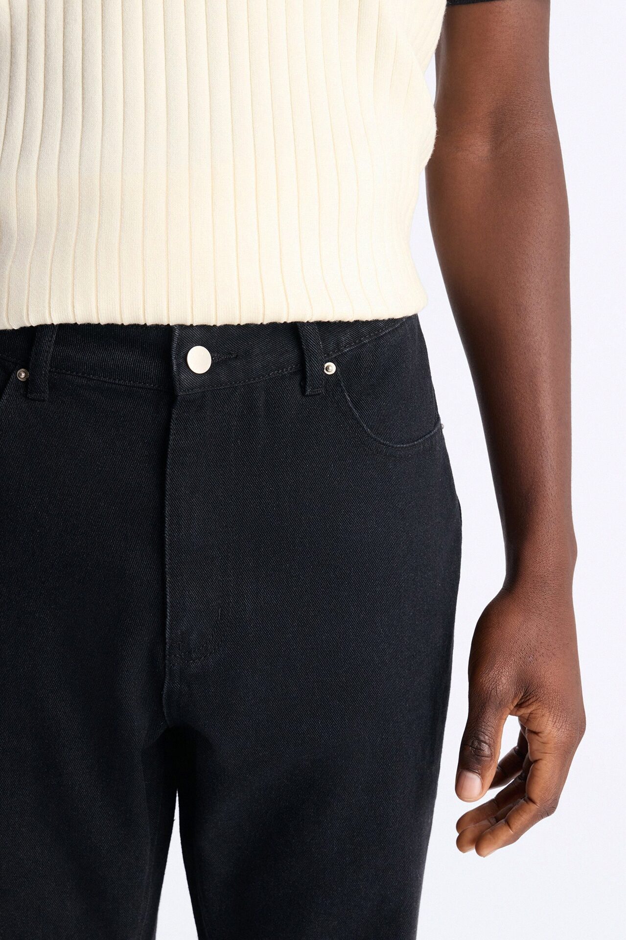 Routine Straight Flare Jean - Black