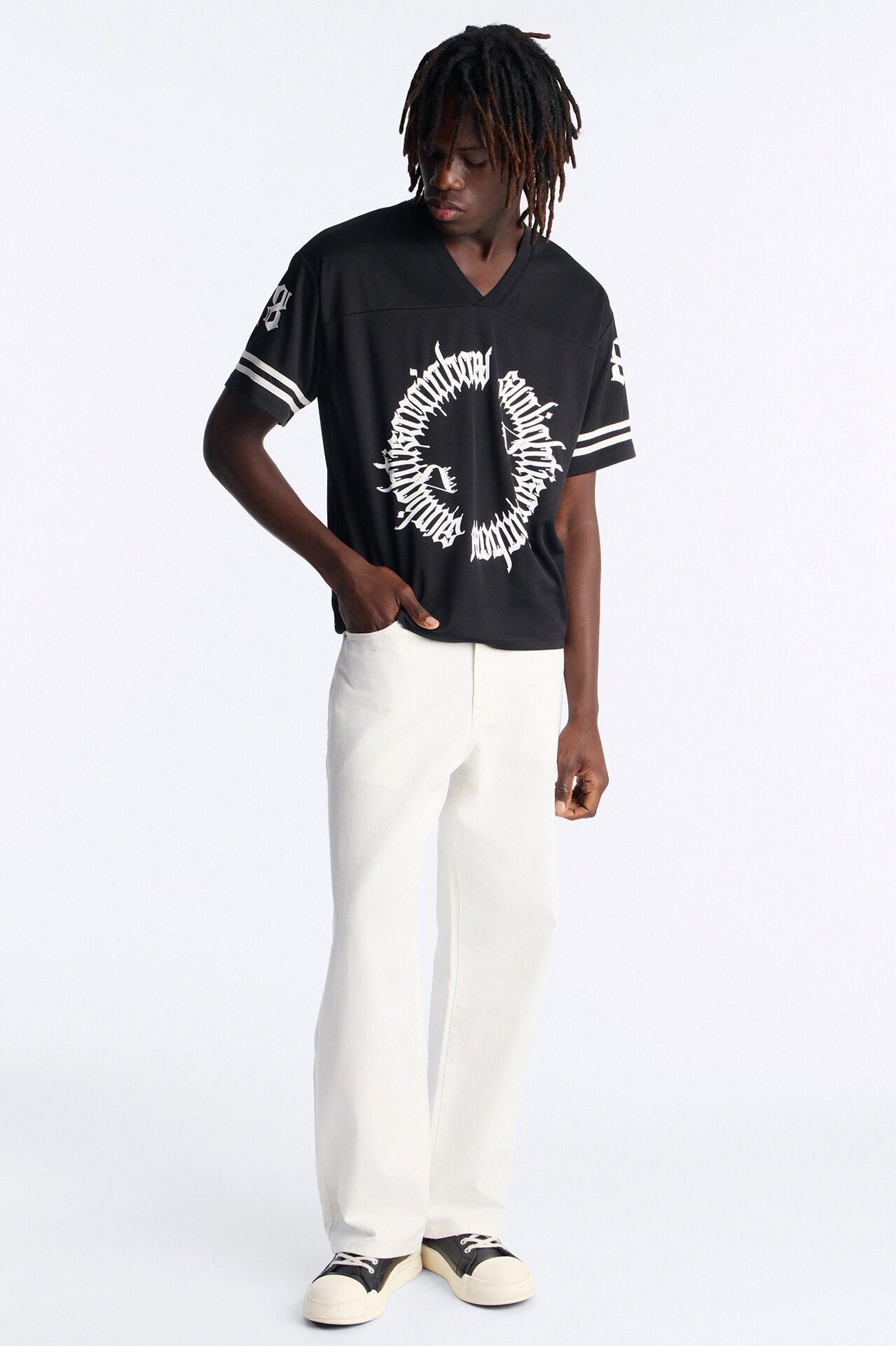 Sunlight 88 Football Jersey - Black