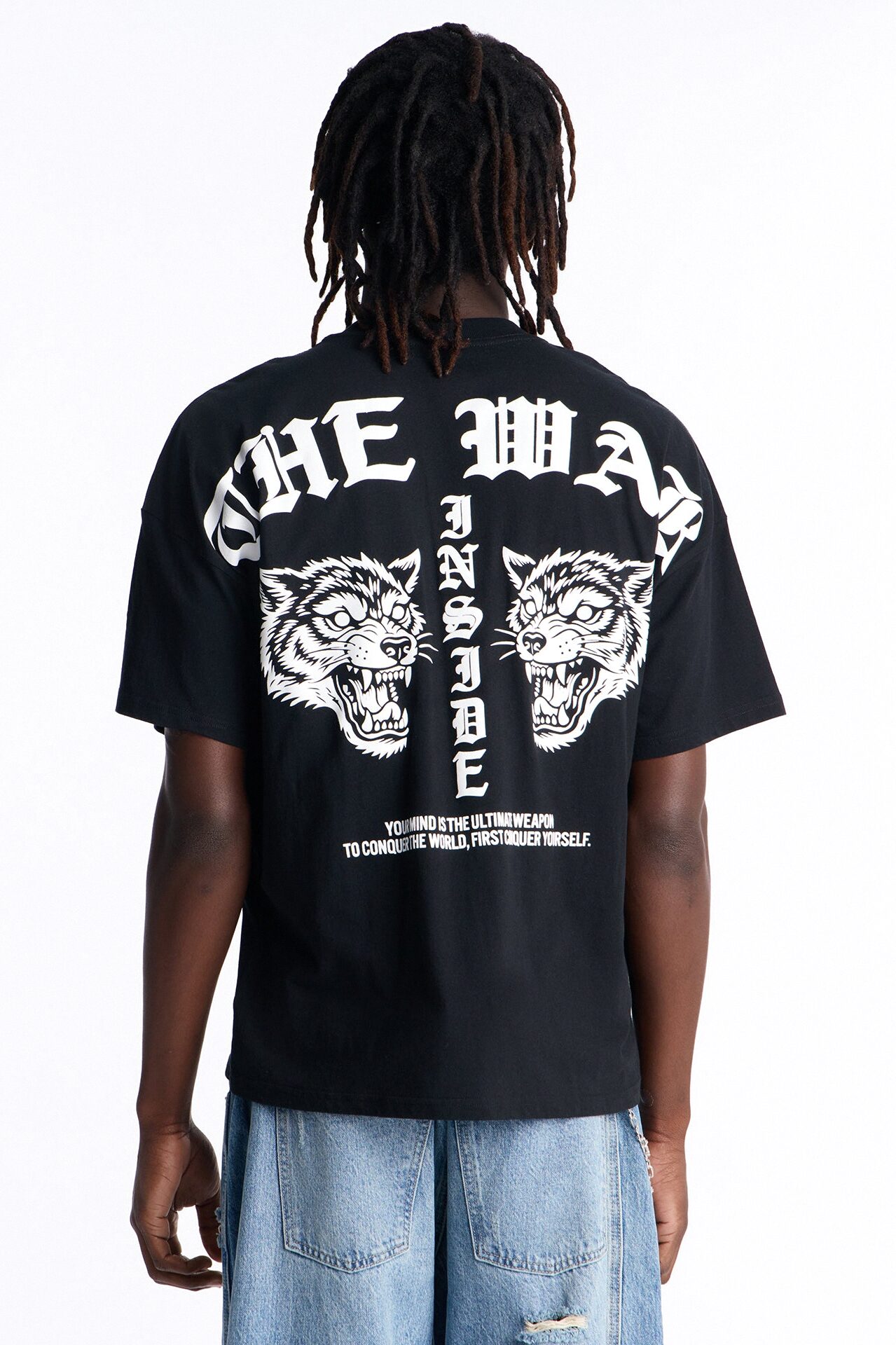 The War Inside Boxy Short Sleeve Tee - Black