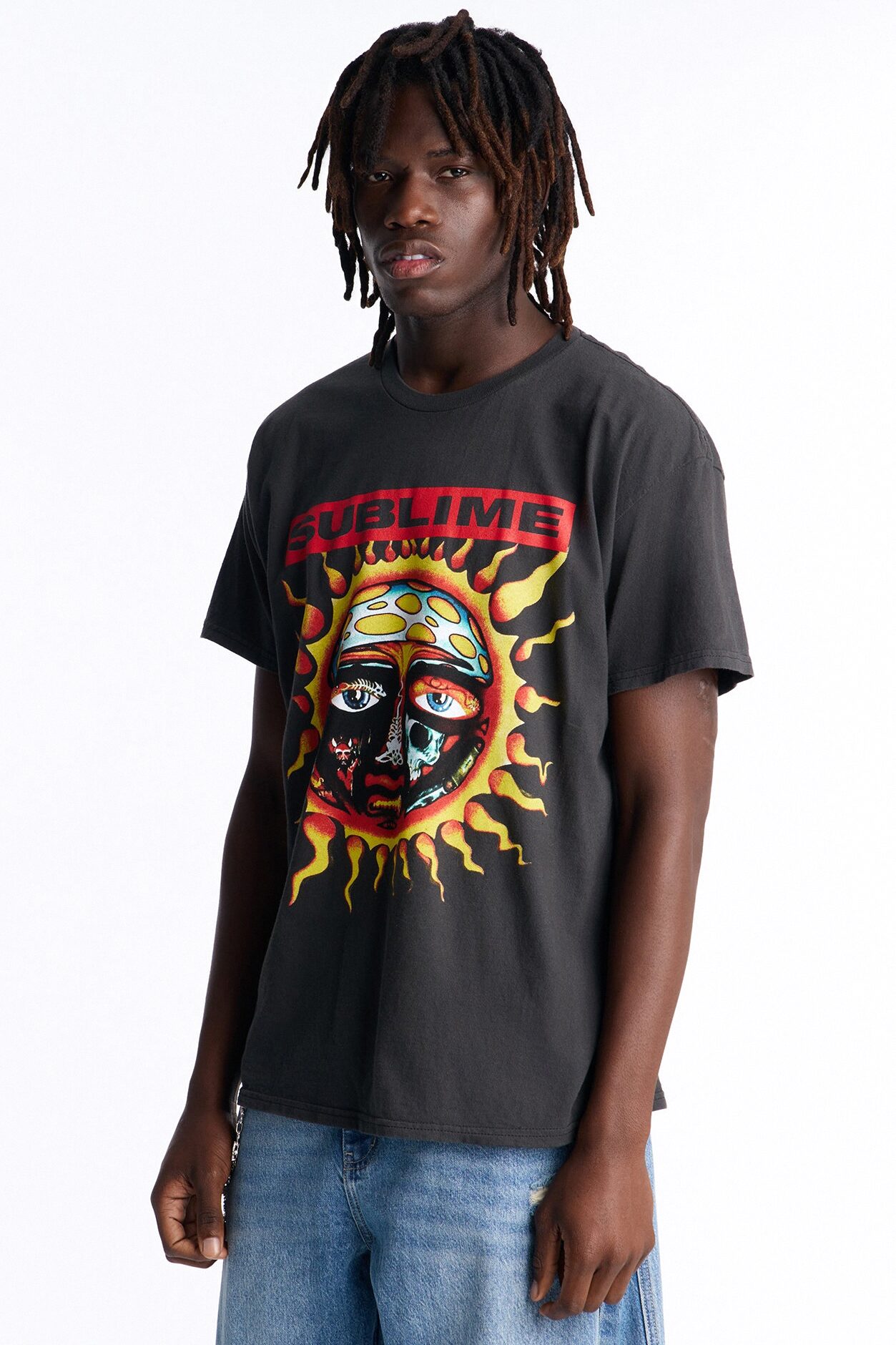 Sublime 40oz To Freedom Vintage Short Sleeve Tee - Black Wash