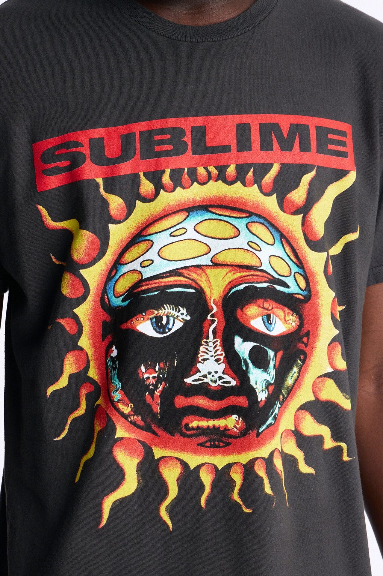Sublime 40oz To Freedom Vintage Short Sleeve Tee - Black Wash