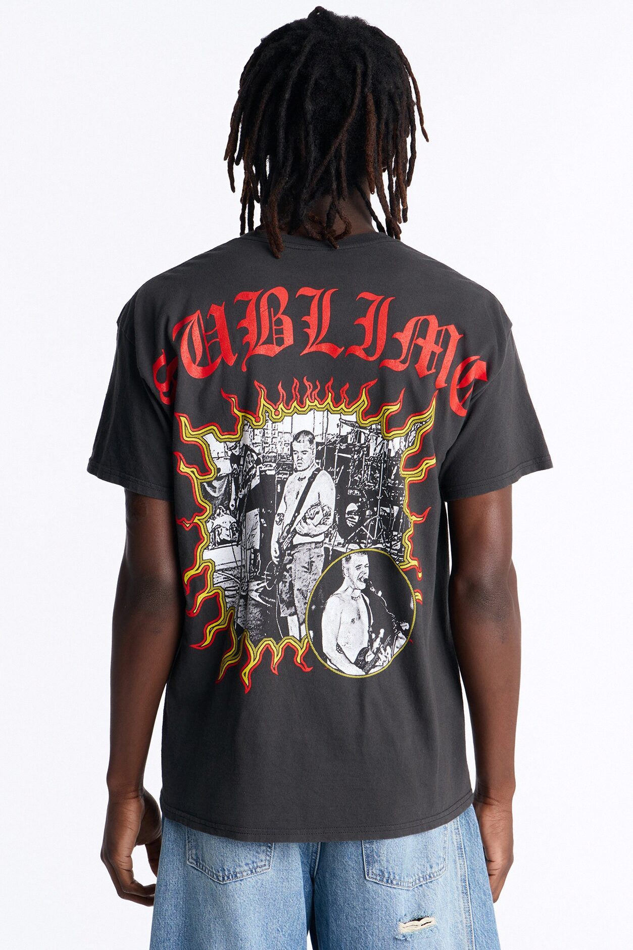 Sublime 40oz To Freedom Vintage Short Sleeve Tee - Black Wash