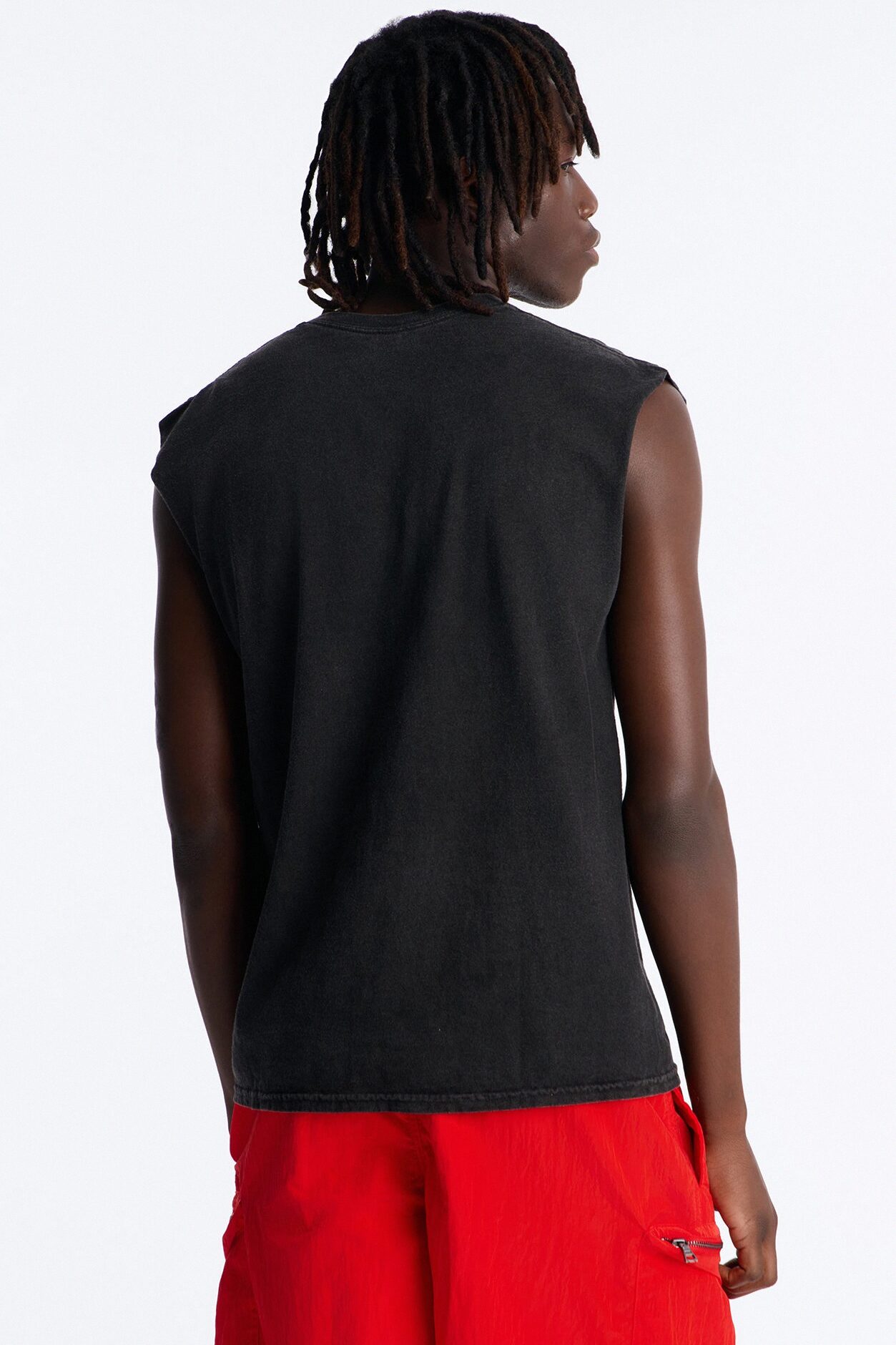 Saints Over Sinners Vintage Muscle Tee - Black