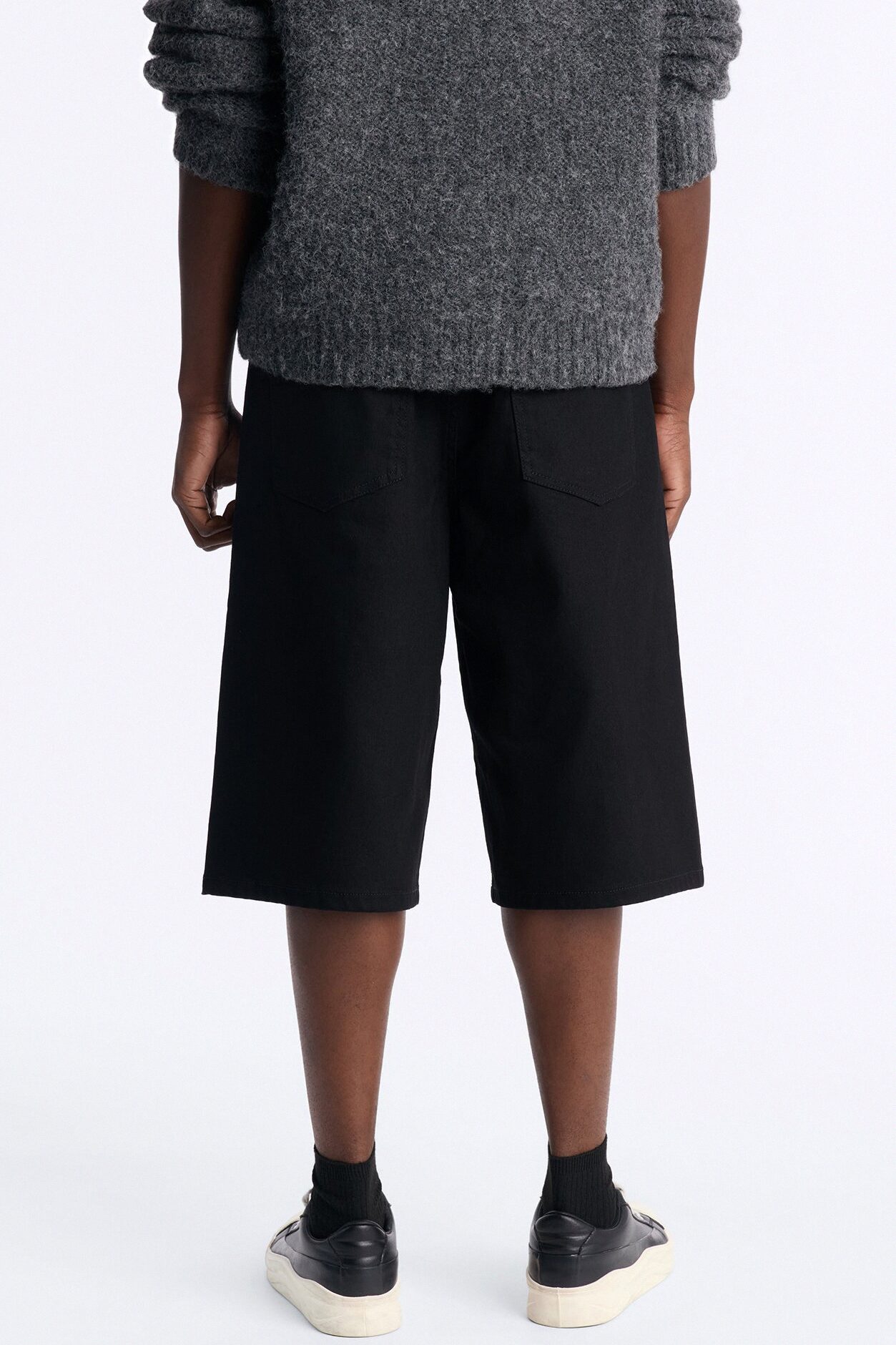 Cornell Baggy Denim Short - Black