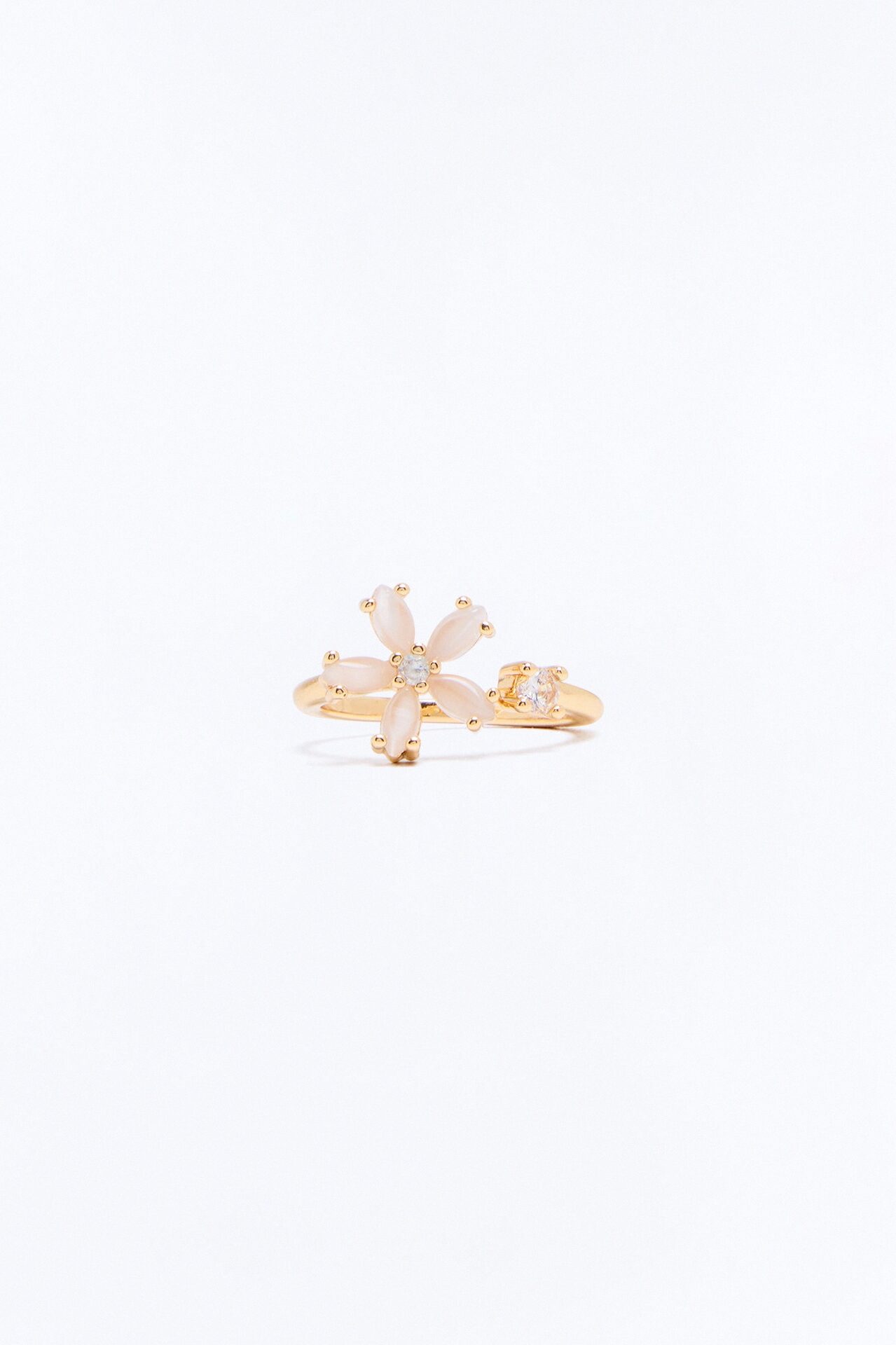 Step On Grass Toe Ring - Gold