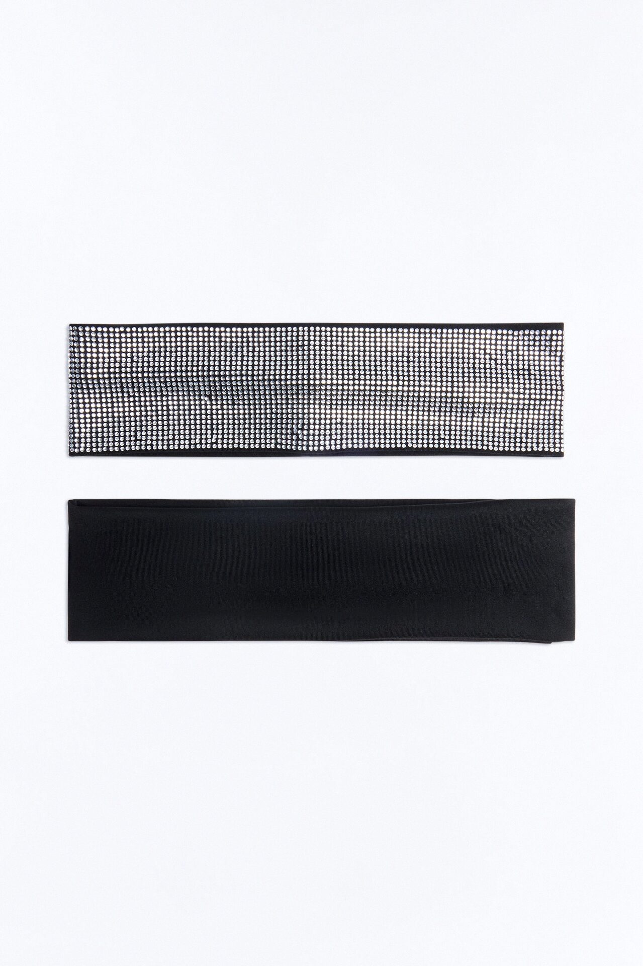 Stardust 2 Piece Headband Set - Black