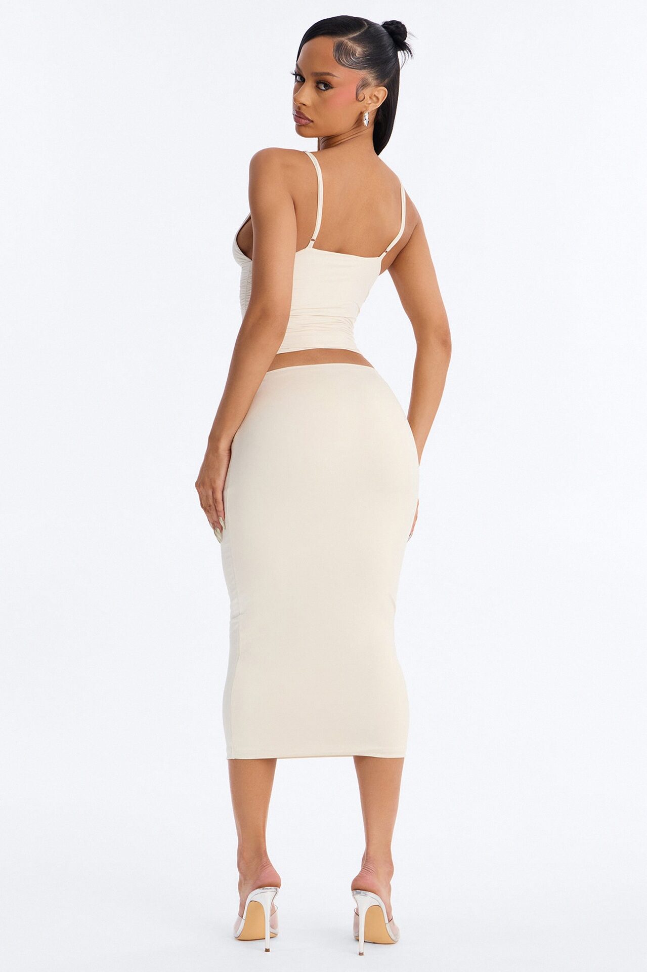 Second Skin Deep U Neck Cami - Bone