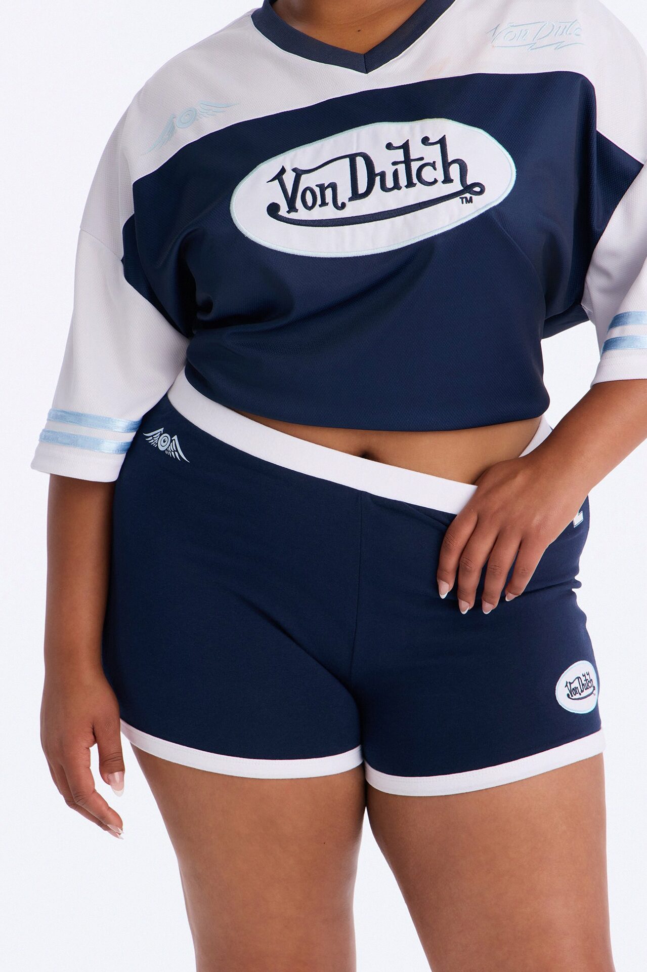 Von Dutch 92 Moment Shorts - Navy