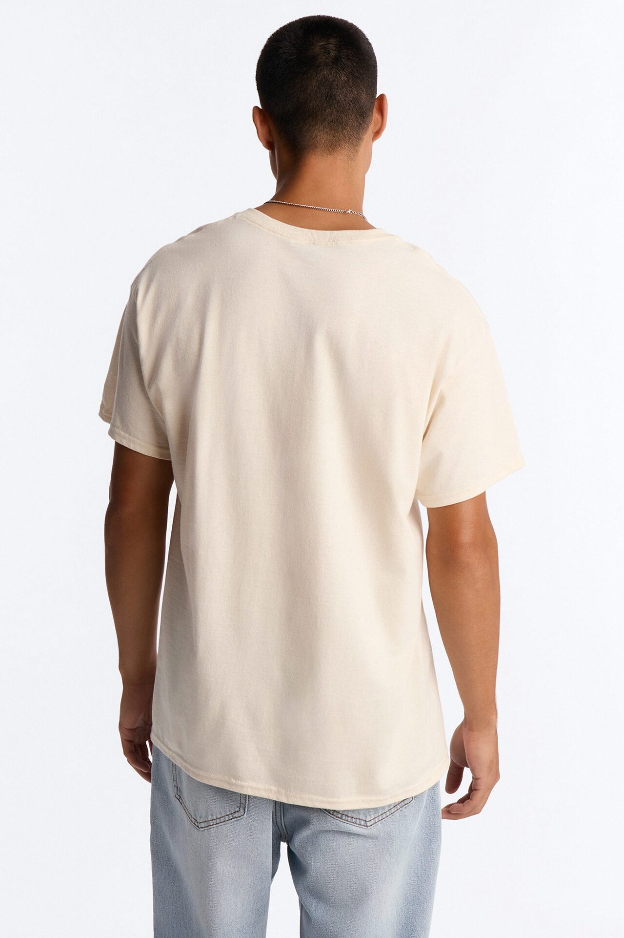 Authentic Oversized Short Sleeve Tee - Natural