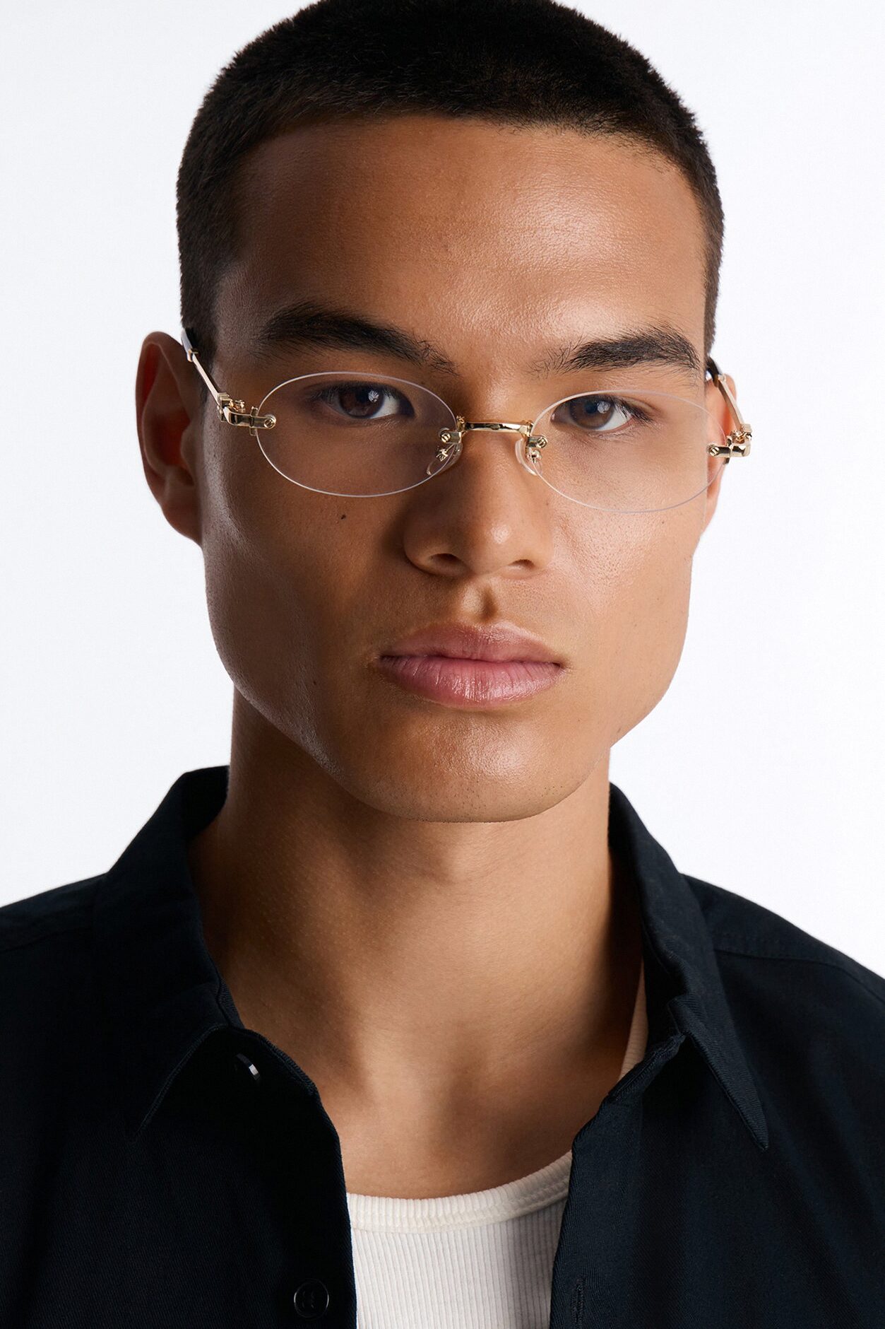 Silent Orbit Circular Sunglasses - Gold