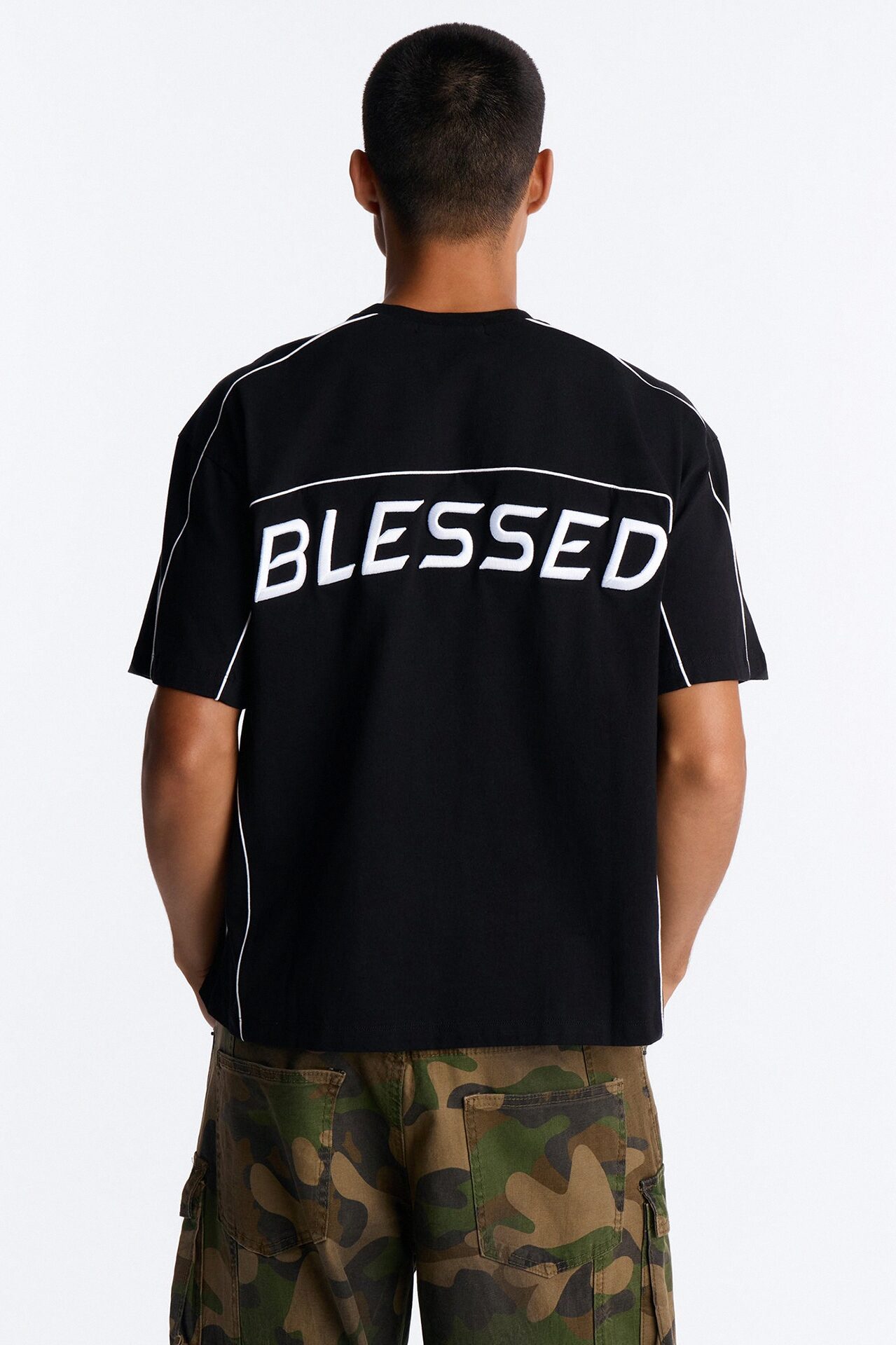 1997 Blessed Heavy Weight Short Sleeve Tee - Black