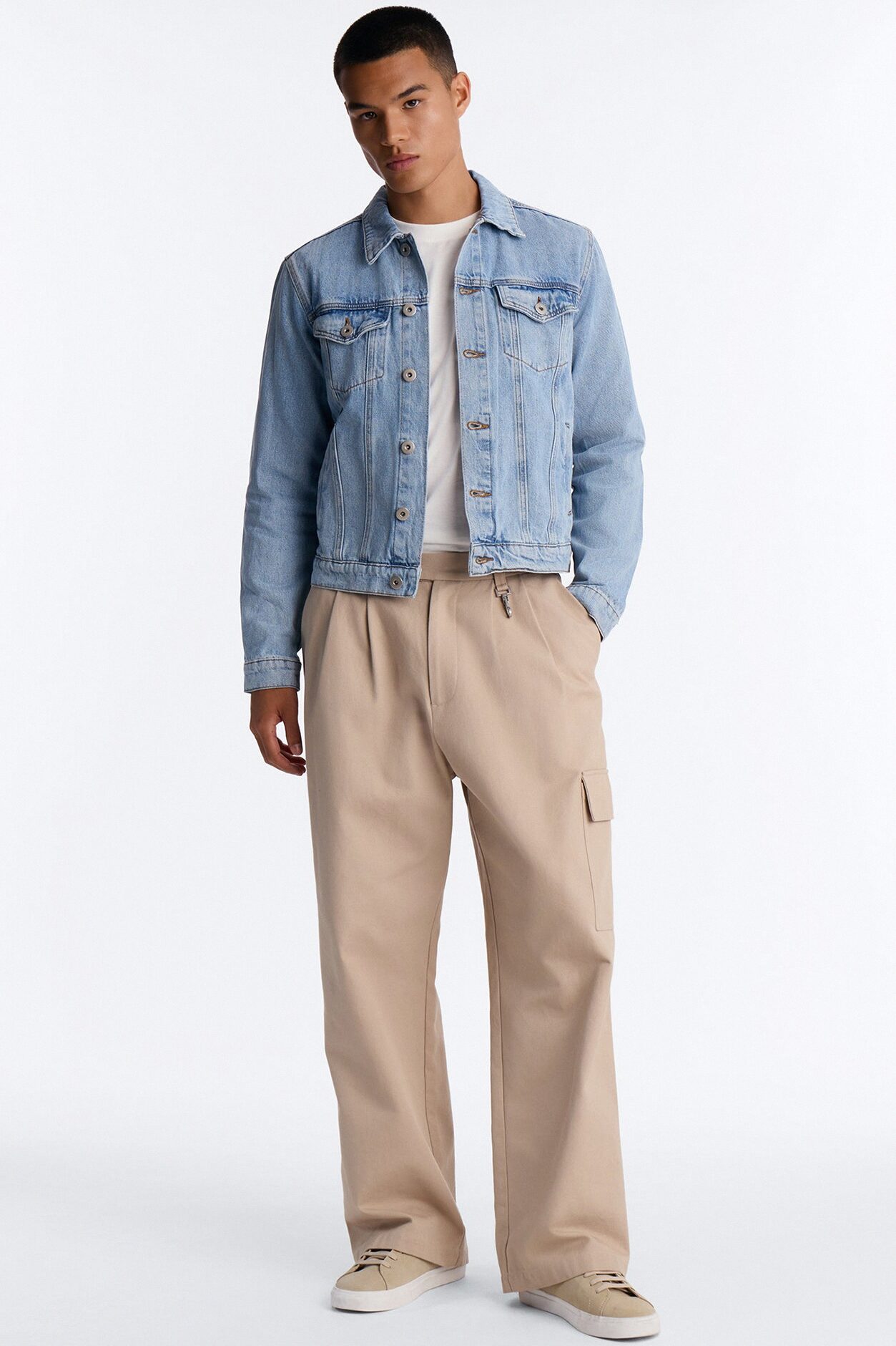 Cobain Denim Jacket - Light Blue Wash