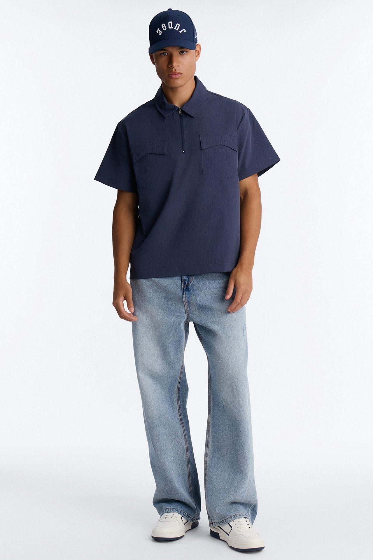 The Tuesday Baggy Jean - Vintage Blue Wash
