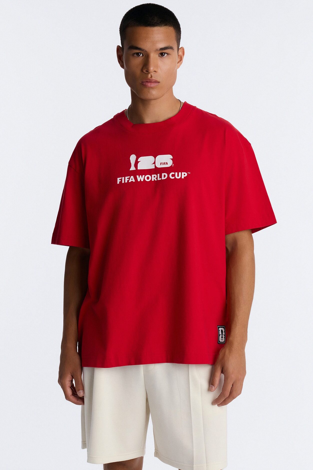 FIFA World Cup Spain Striker Short Sleeve Tee - Red