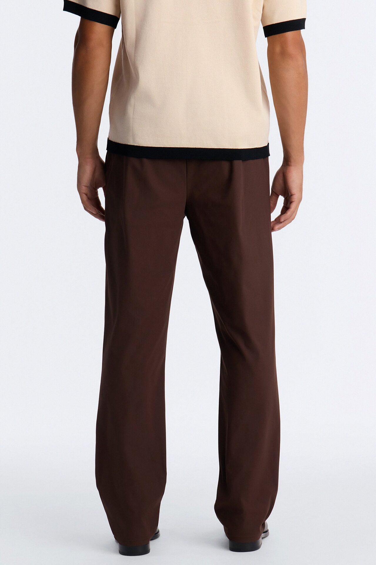 Cedric Straight Pant - Brown
