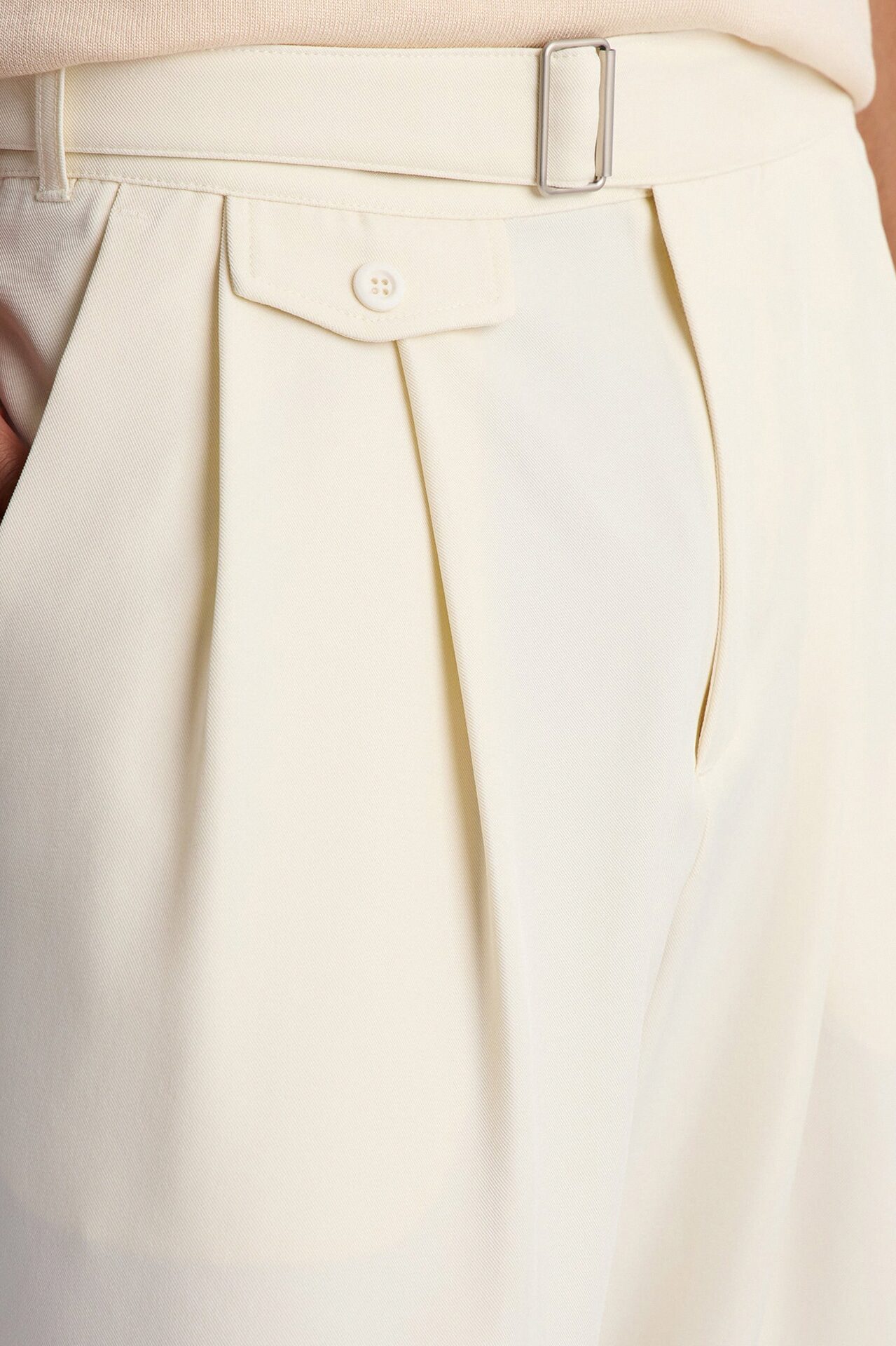 Vanderbilt Gurkha Baggy Trouser Short - Cream