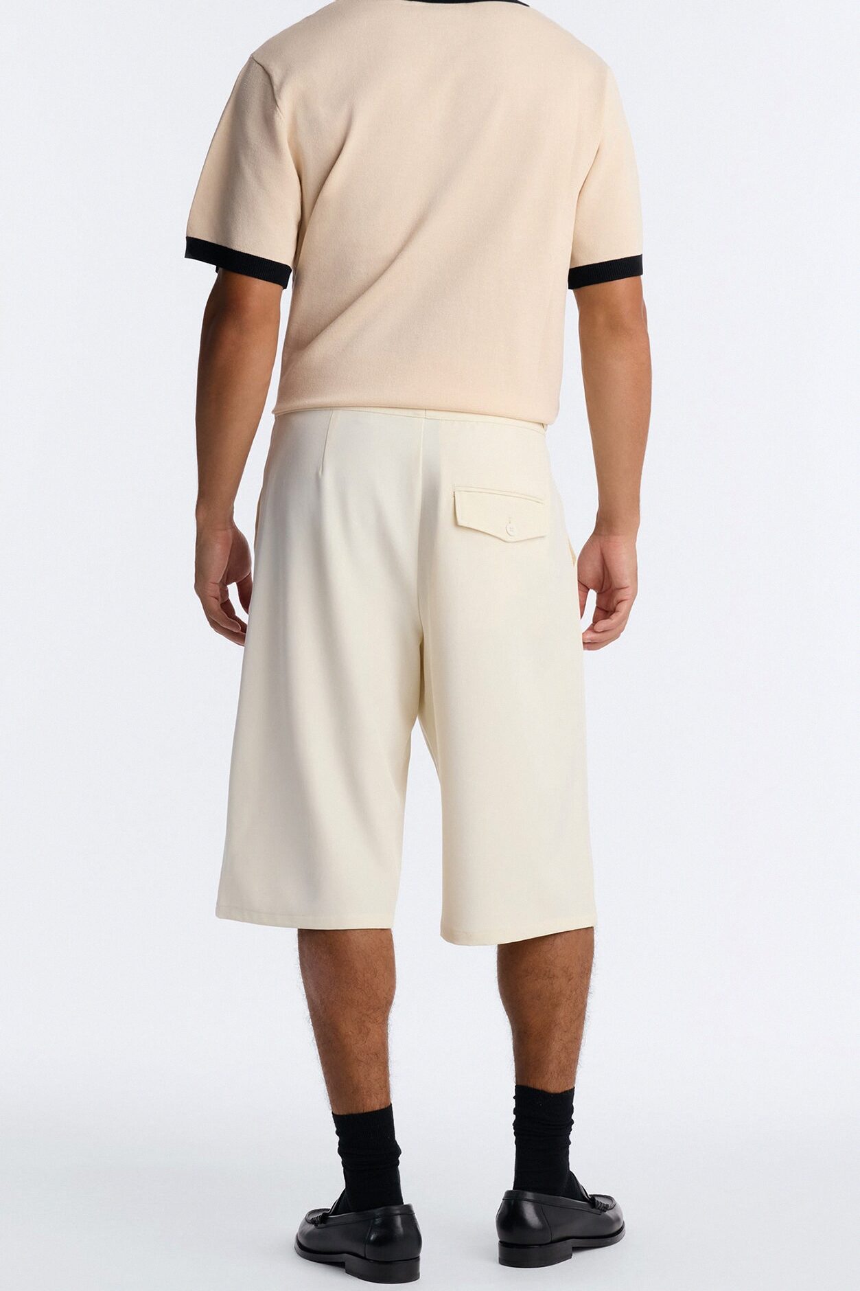 Vanderbilt Gurkha Baggy Trouser Short - Cream