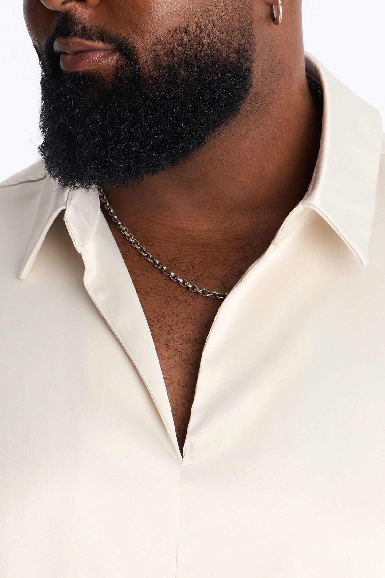 Relaxed Luxe Lumina Easy Flow Polo - White
