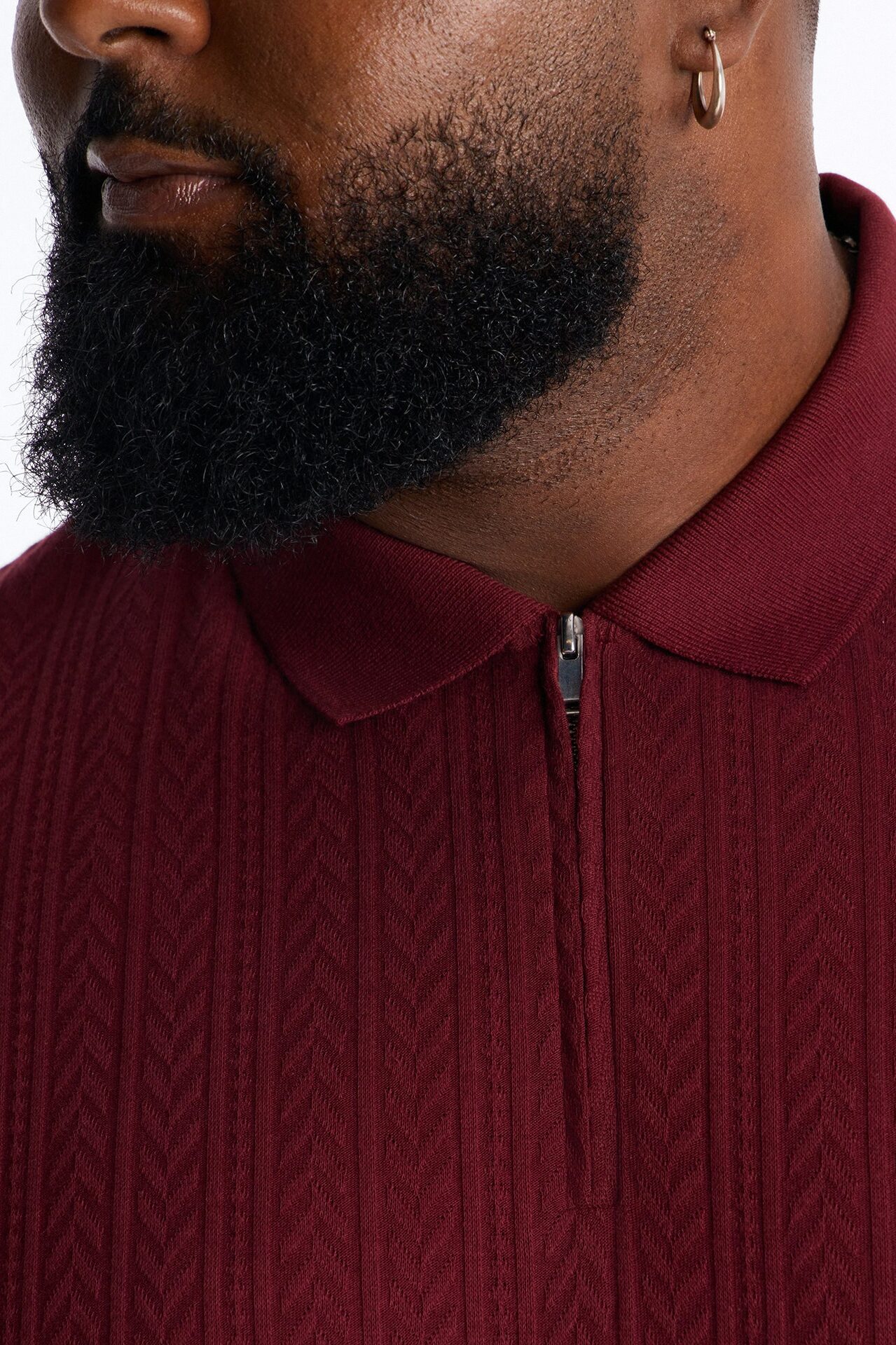 Fairway Short Sleeve Polo - Wine