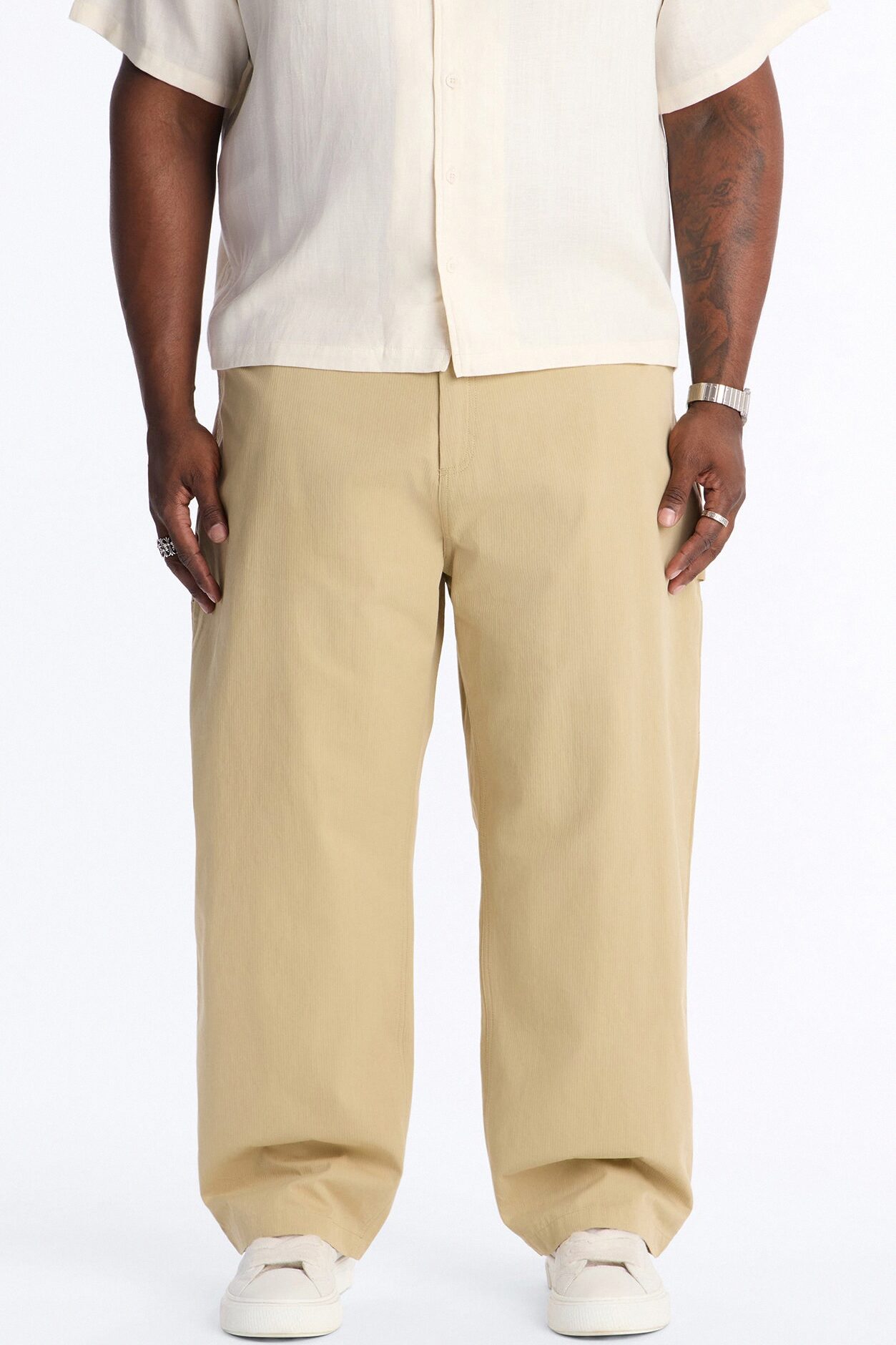 Straight Aurelia Pant - Beige