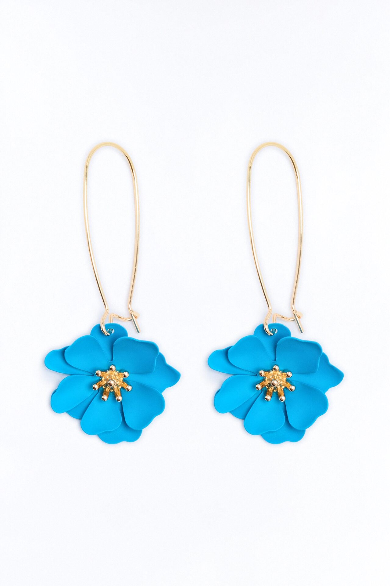 Vacation Blues Drop Earrings - Blue