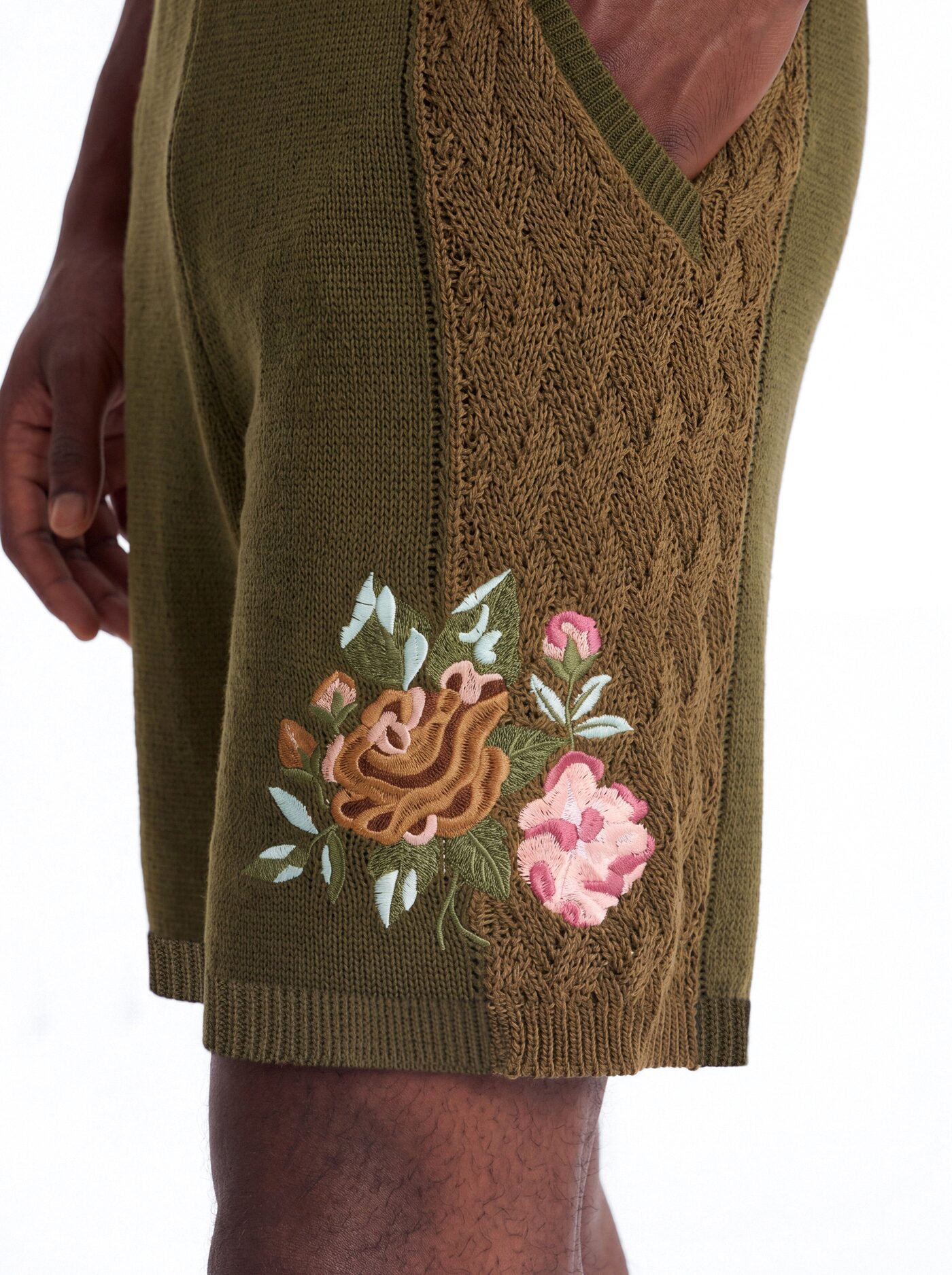 Relaxed Herbarium Garden Short - Khaki/combo
