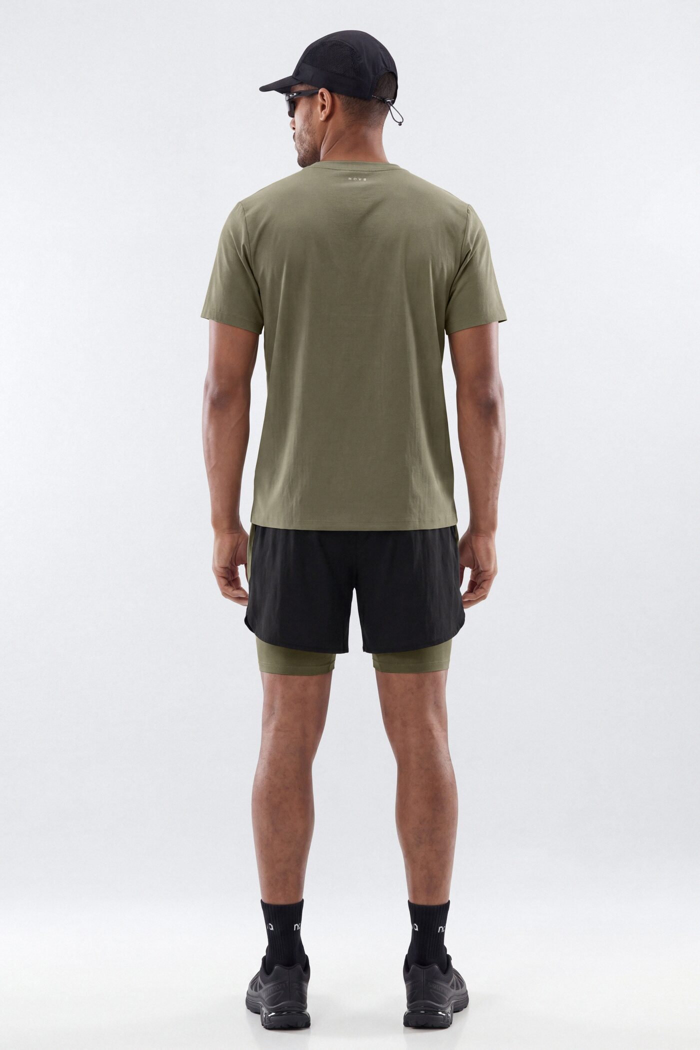 Lightweight Short Sleeve Running Tee - Moss